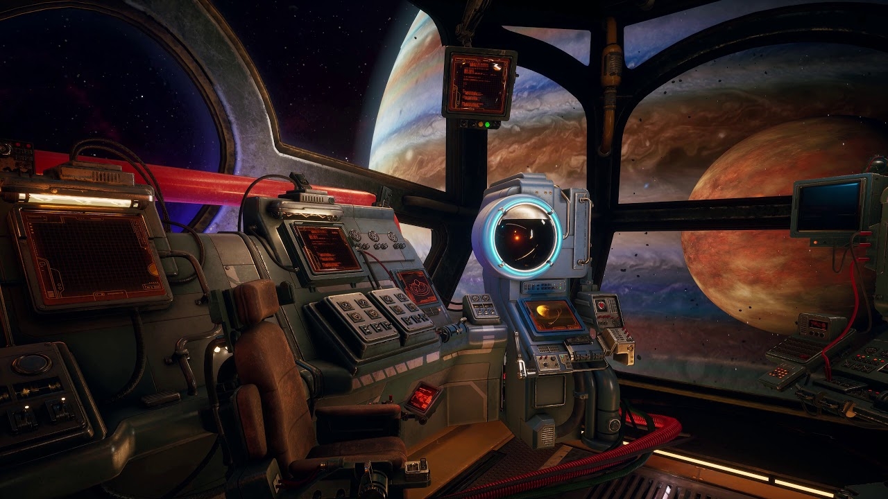 1280x720 Spaceship Cockpit 4k, Desktop