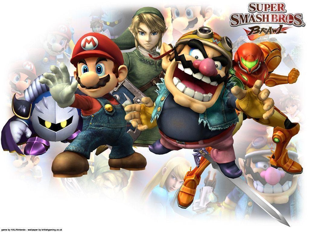 1030x770 Brawl Paper Smash Bros. Brawl Wallpaper, Desktop