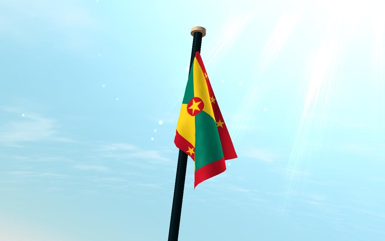 1280x800 Grenada Flag 3D Free Wallpaper for Android, Desktop