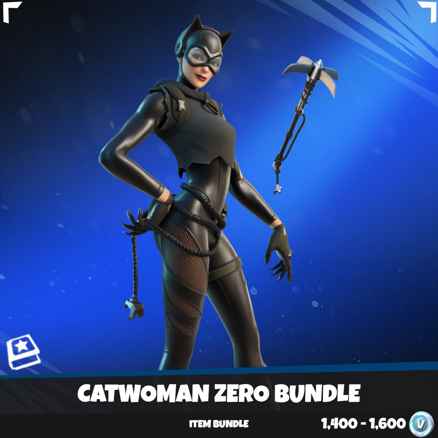 1400x1400 Catwoman Zero Fortnite wallpaper, Phone