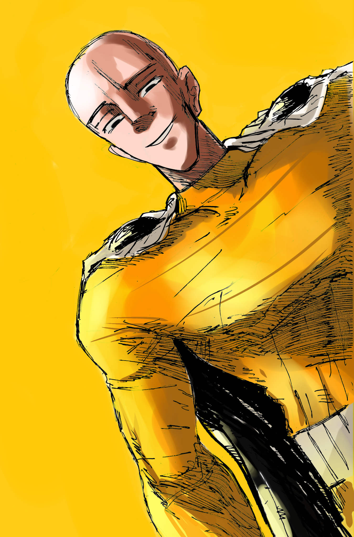 1350x2050 Saitama edit by me :), Phone