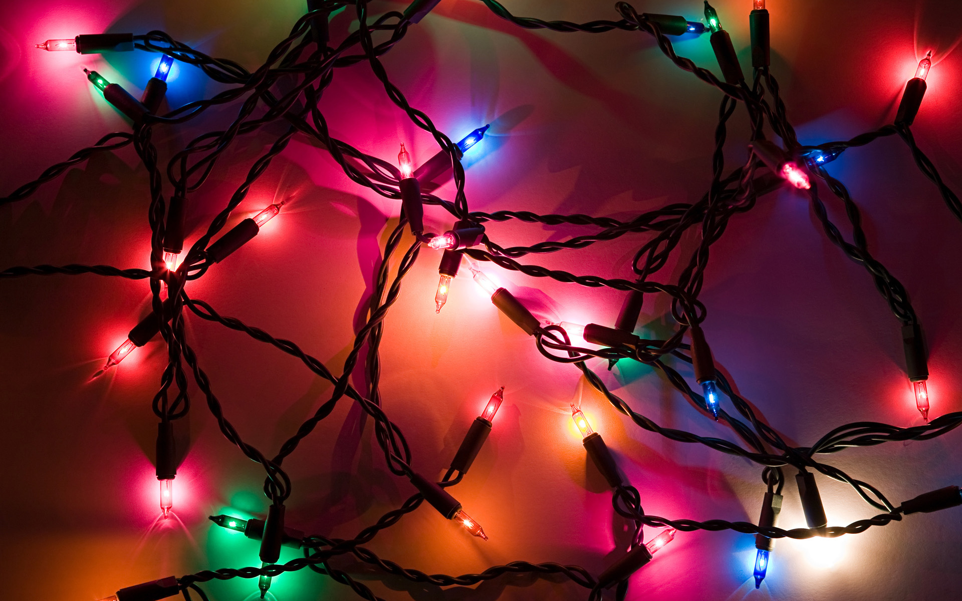 1920x1200 Free Christmas Lights Wallpaper, Desktop