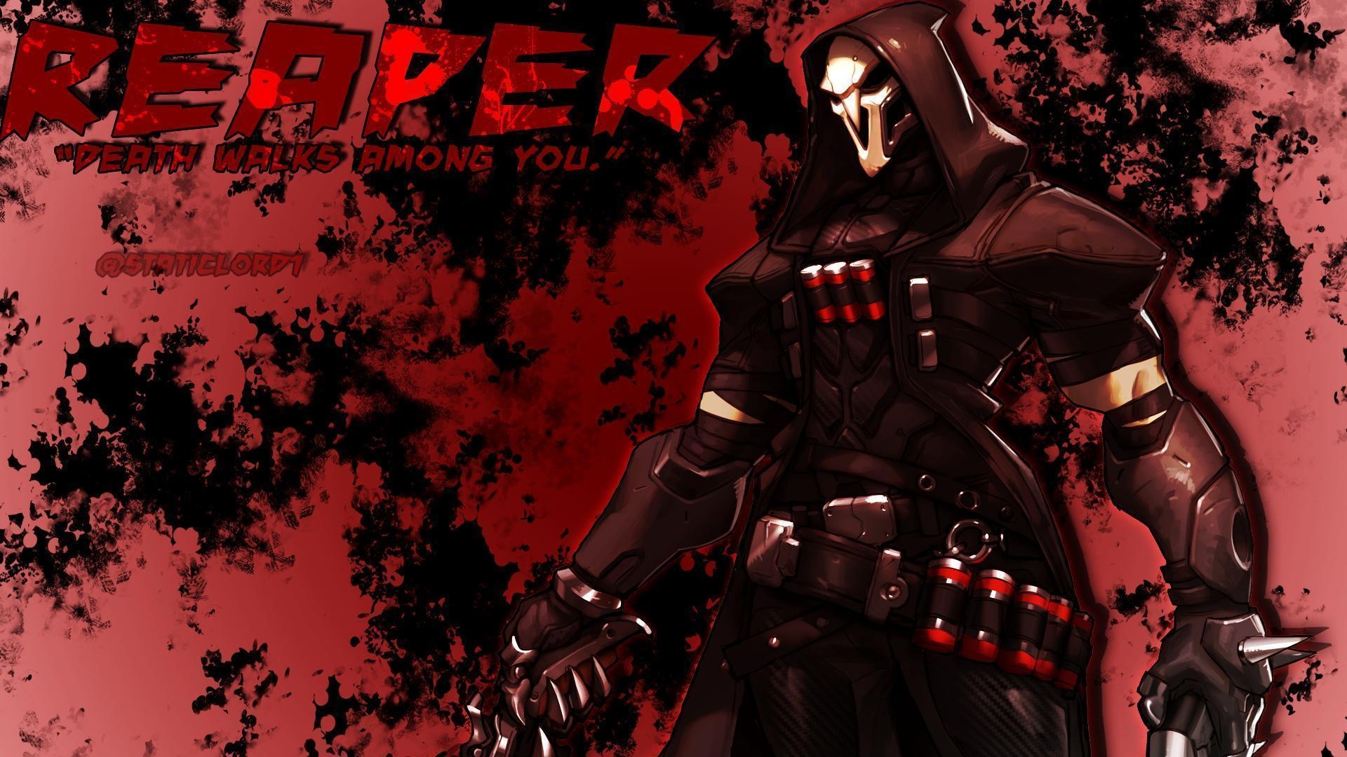 1920x1080 Reaper Overwatch Wallpaper, Desktop