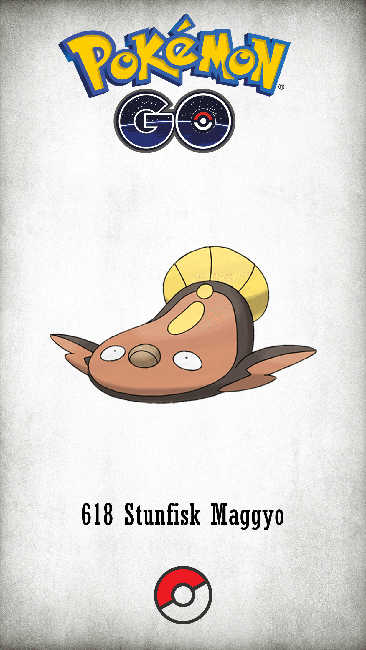 1250x2210 Character Stunfisk Maggyo, Phone