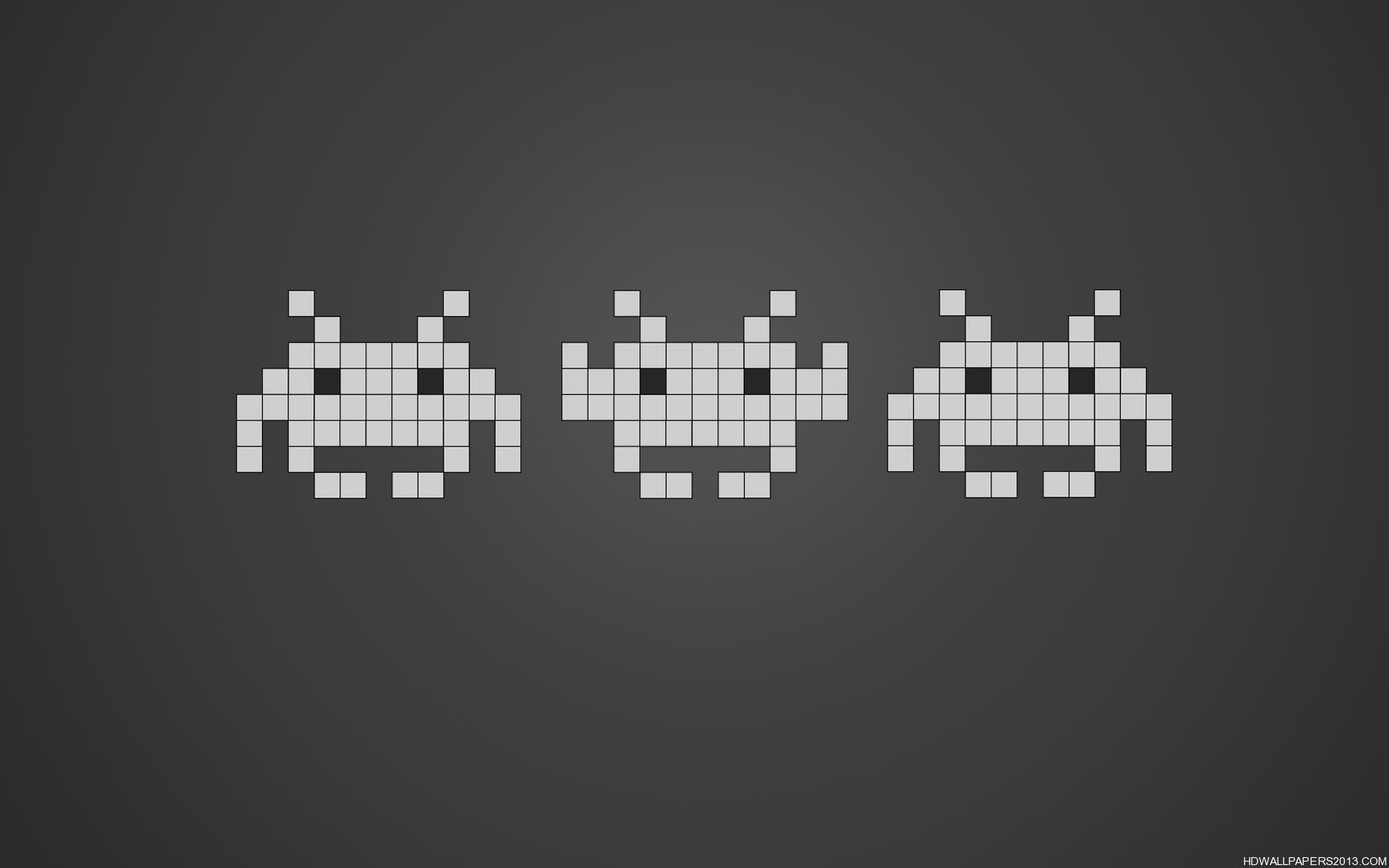 1920x1200 Space Invaders wallpaper, Desktop