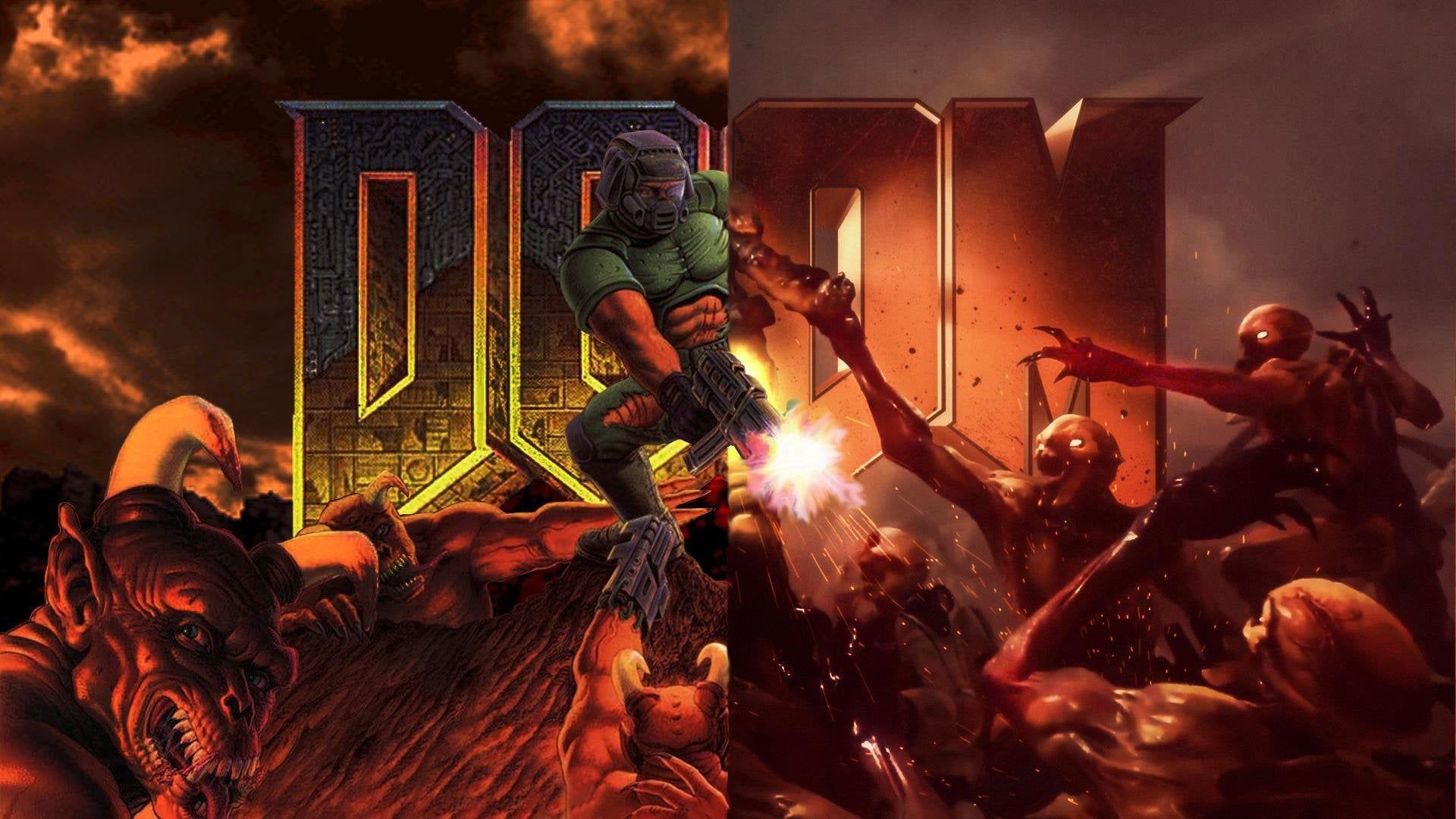 1920x1080 I Mixed the Classic Doom Wallpaperreddit.com, Desktop