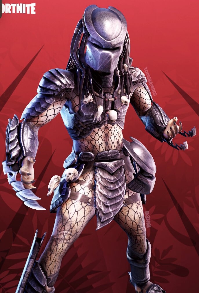 690x1010 Predator Fortnite wallpaper, Phone