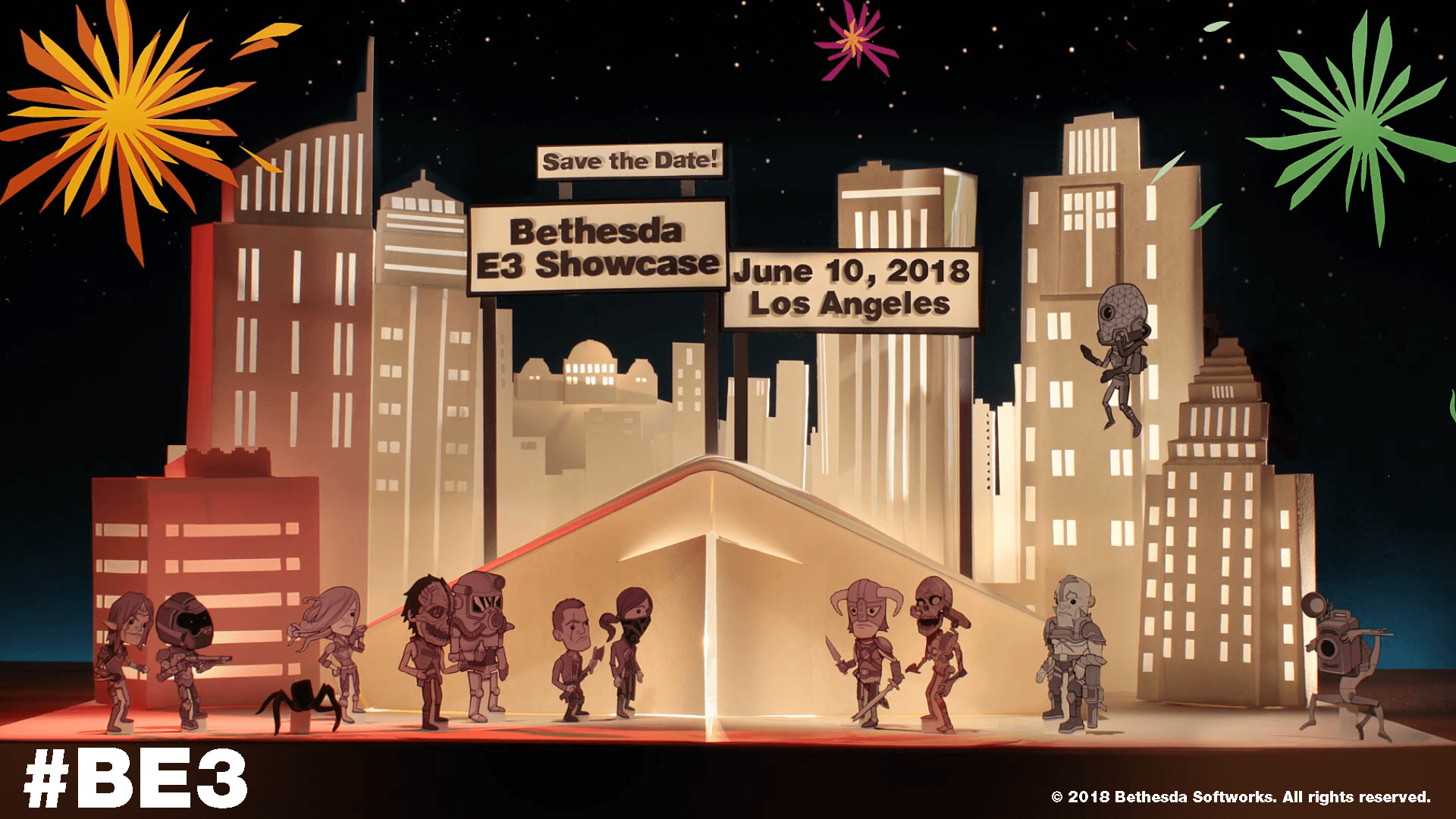 1920x1080 Bethesda E3 2018 Press Conference Livestream Schedule - What Time, Desktop