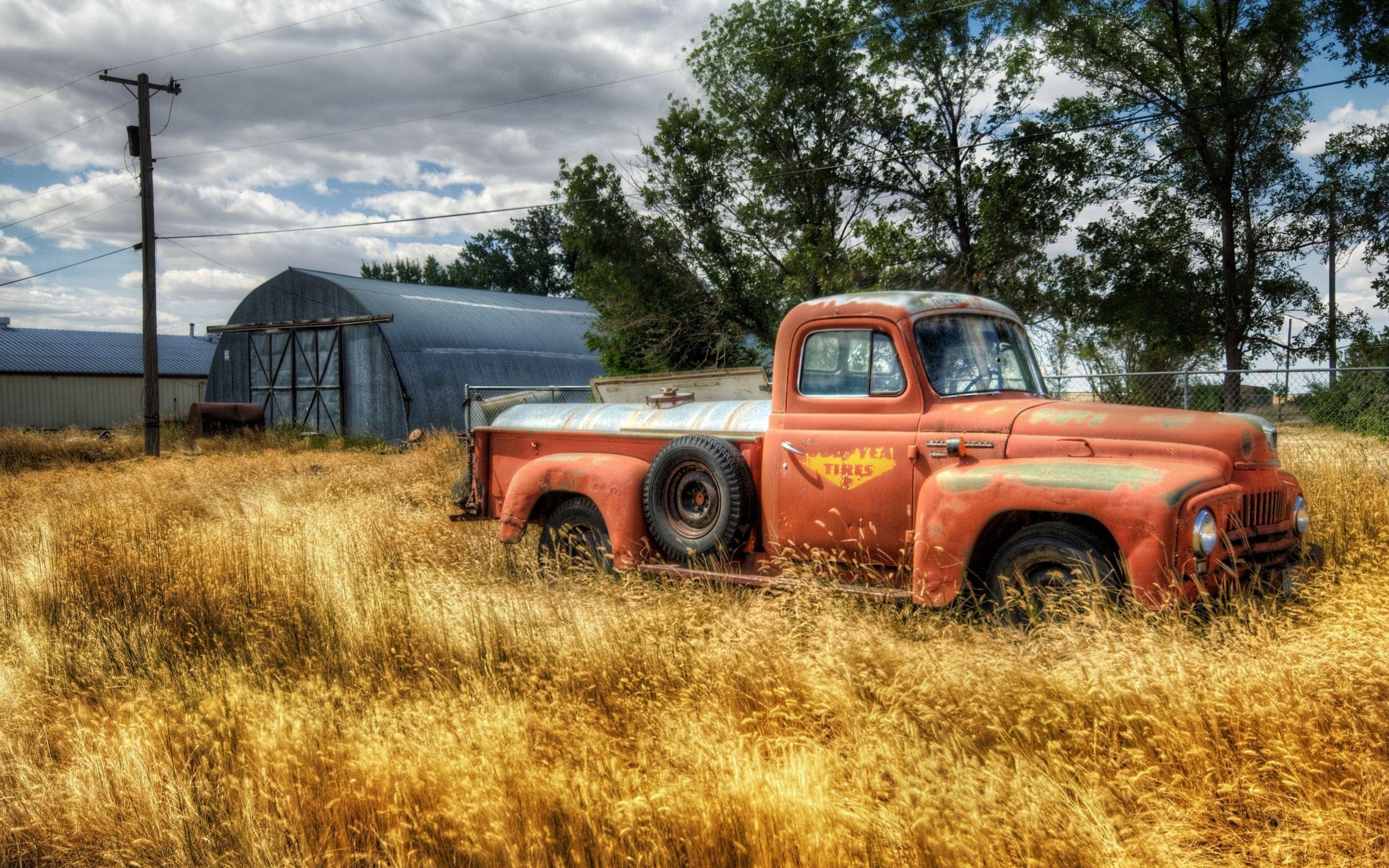 2560x1600 Old_pickup_red_truck Wide (2560×1600). Jazz II, Desktop