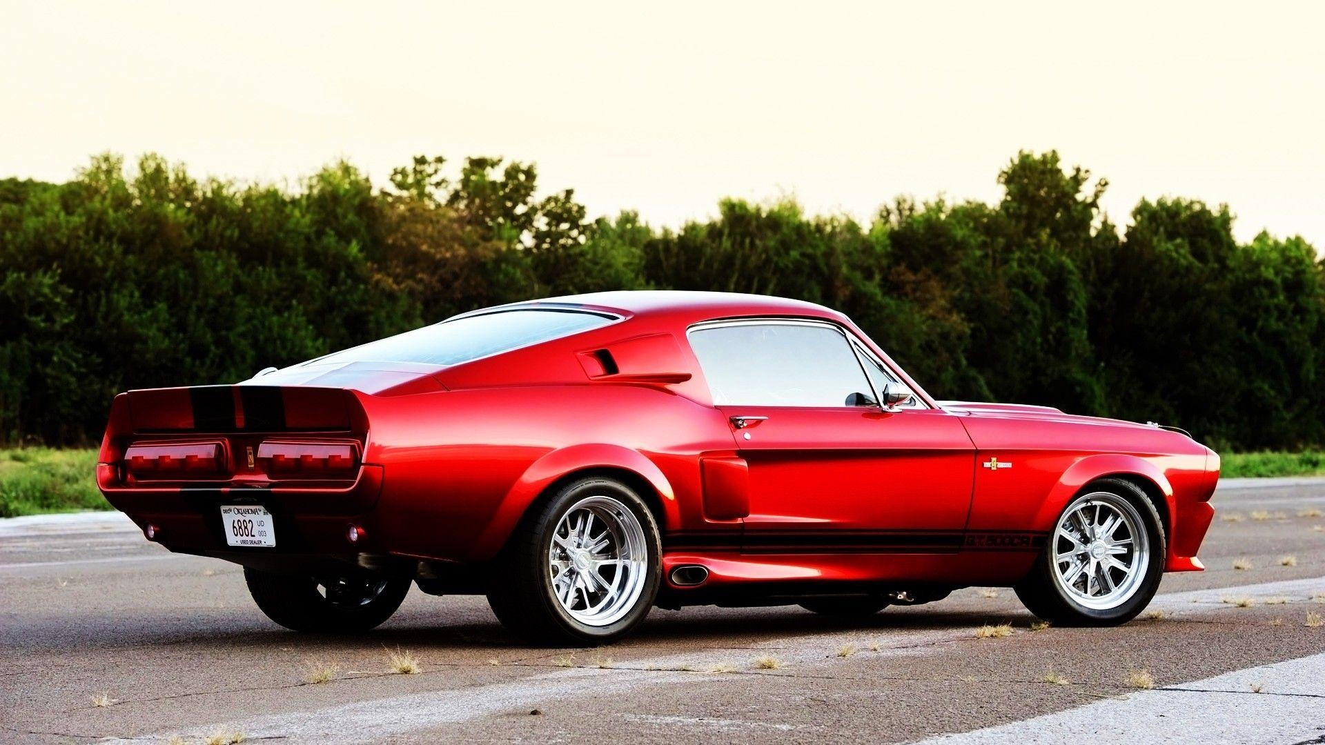 1920x1080 Red Classic Mustang Wallpaper · iBackgroundWallpaper, Desktop