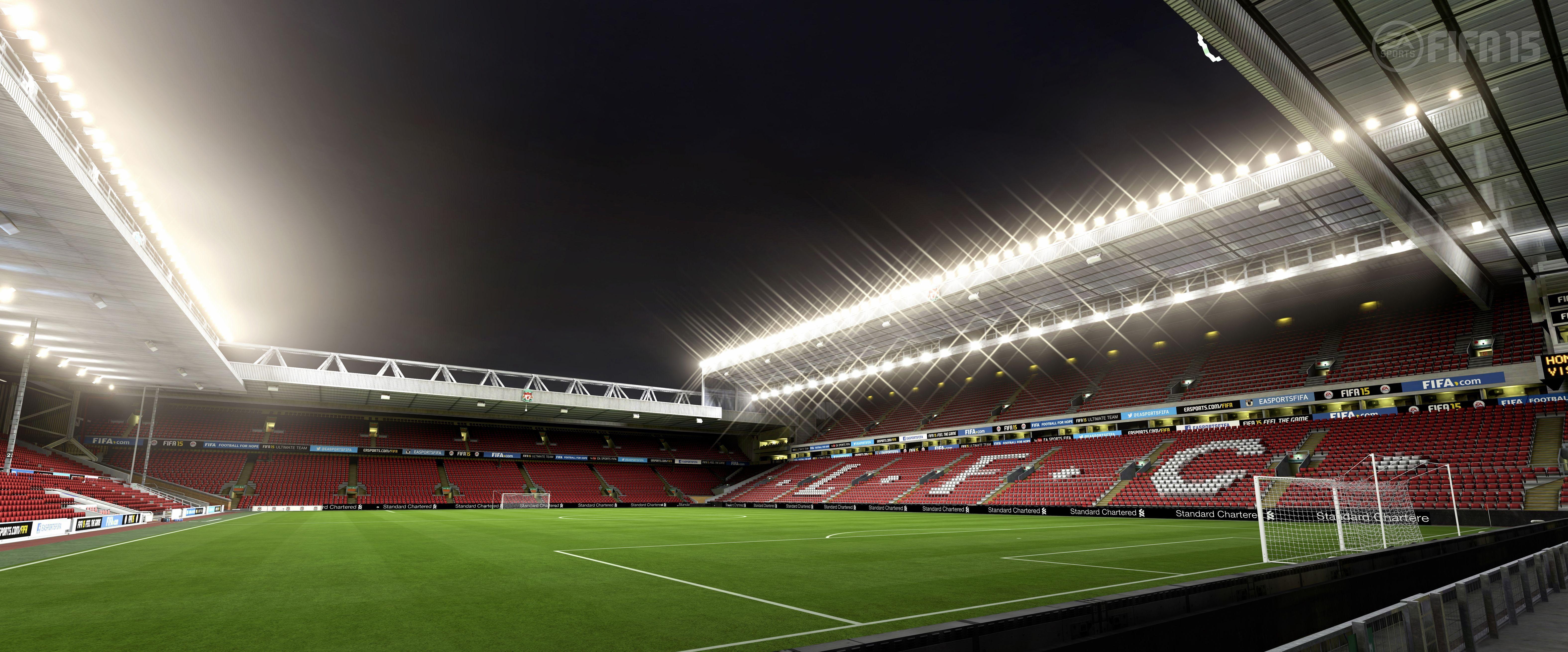 6300x2620 FIFA 15 Premier League Stadium Image News, Dual Screen