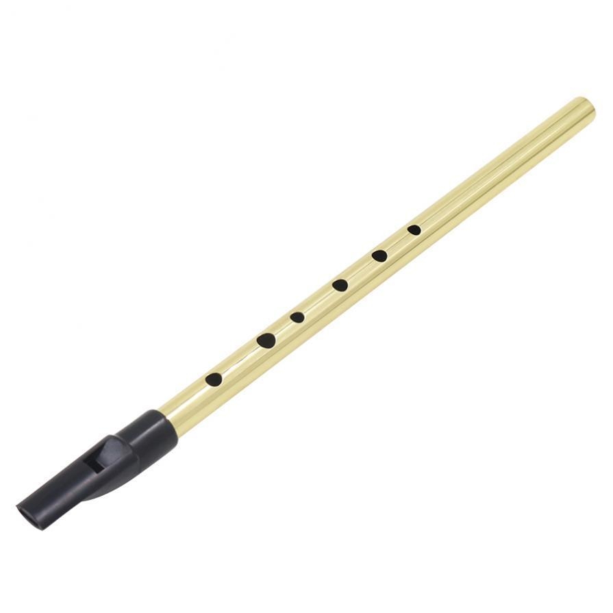 900x900 Golden Color Irish Whistle Flute D Key 6 Hole Clarinet Flute Tin, Phone