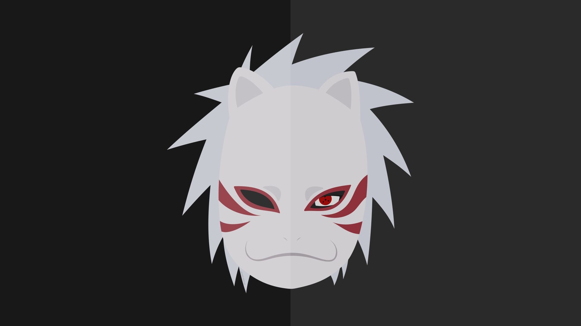 1920x1080 Kakashi Hatake Naruto Minimalist Laptop Full HD 1080P HD, Desktop