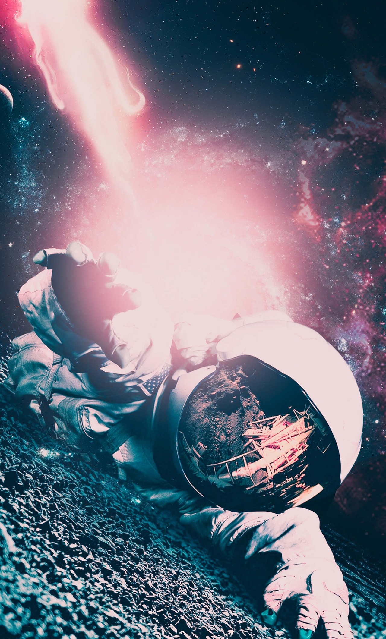 1280x2120 Lost Astronaut iPhone HD 4k Wallpaper, Image, Background, Photo and Picture, Phone