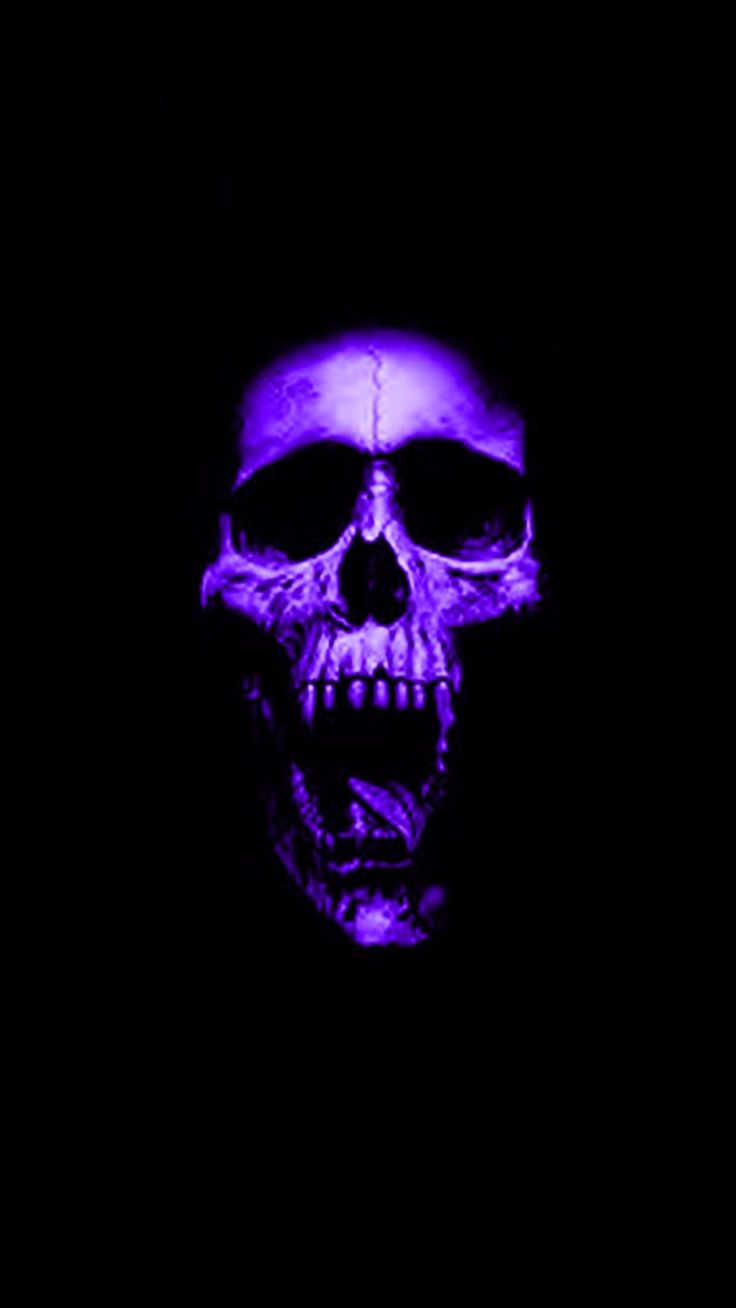 740x1310 Purple Phone Wallpaper. Black and purple wallpaper, Purple wallpaper hd, Skull wallpaper, Phone