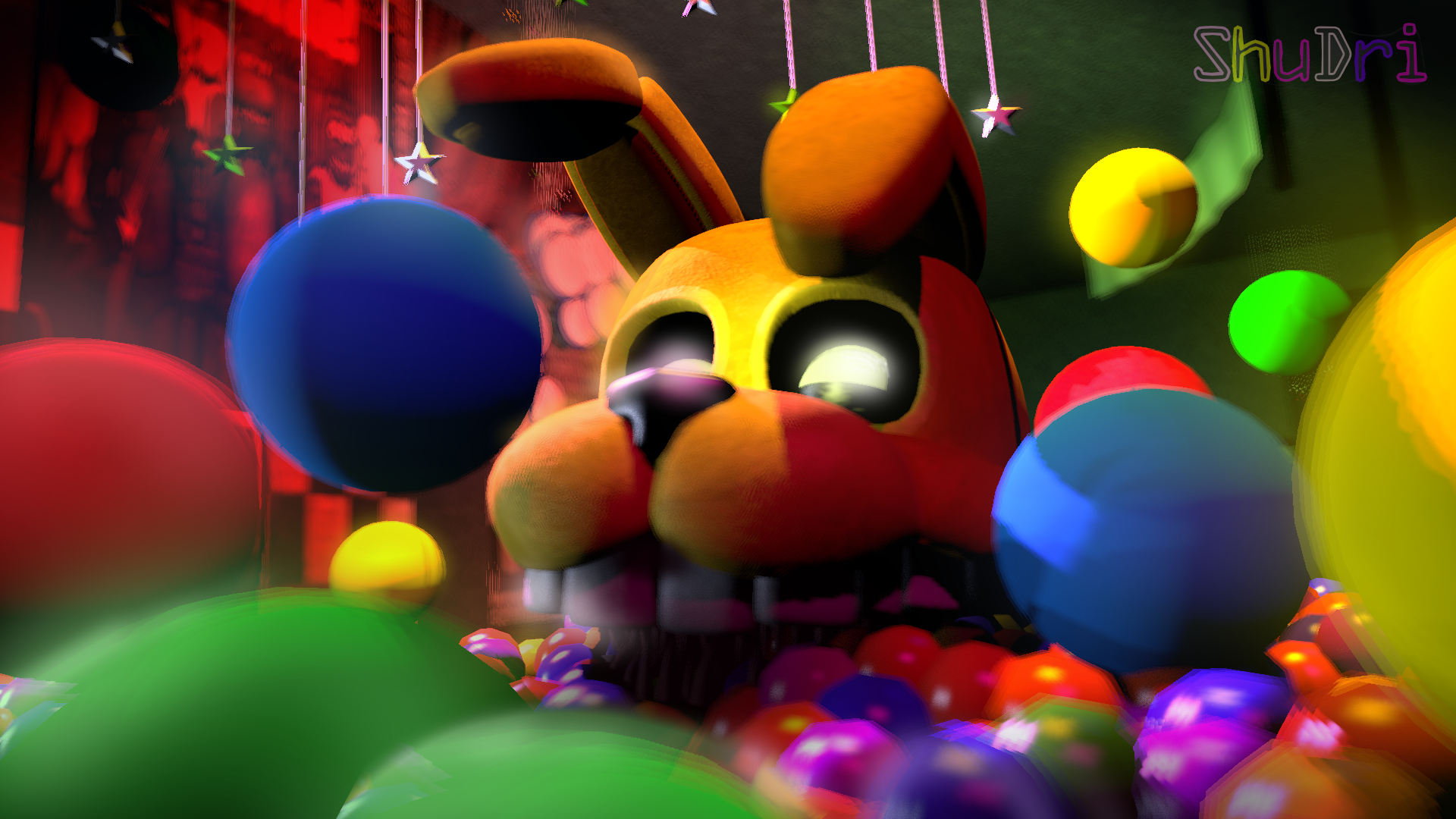 1920x1080 A into the pit render oof ITP Springbonnie model by: Thudner, Desktop