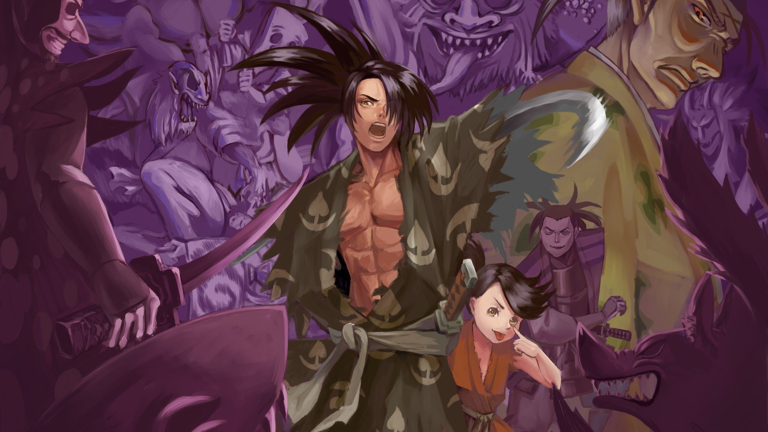 2560x1440 Hyakkimaru and Dororo 8K Wallpaper, Desktop