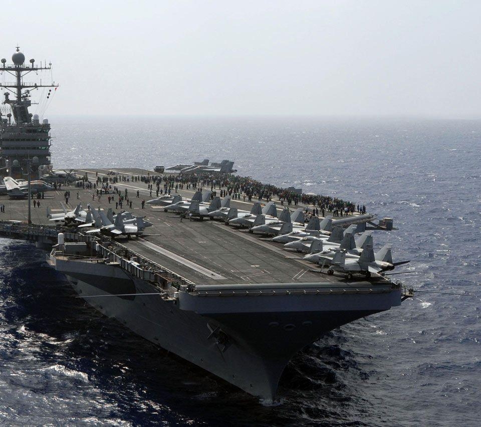 960x860 USS Nimitz, Desktop