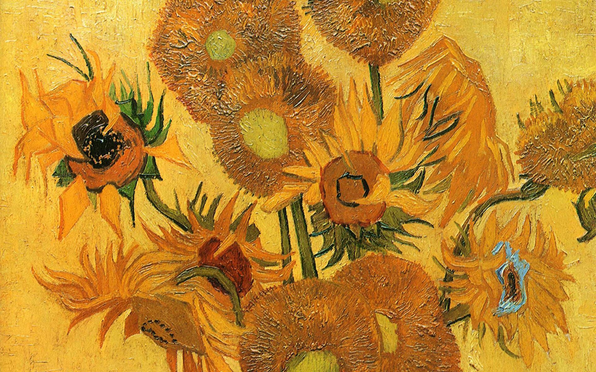 1920x1200 Van Gogh Sunflowers Wallpaper 43453 HD Wallpaper. pictwalls, Desktop