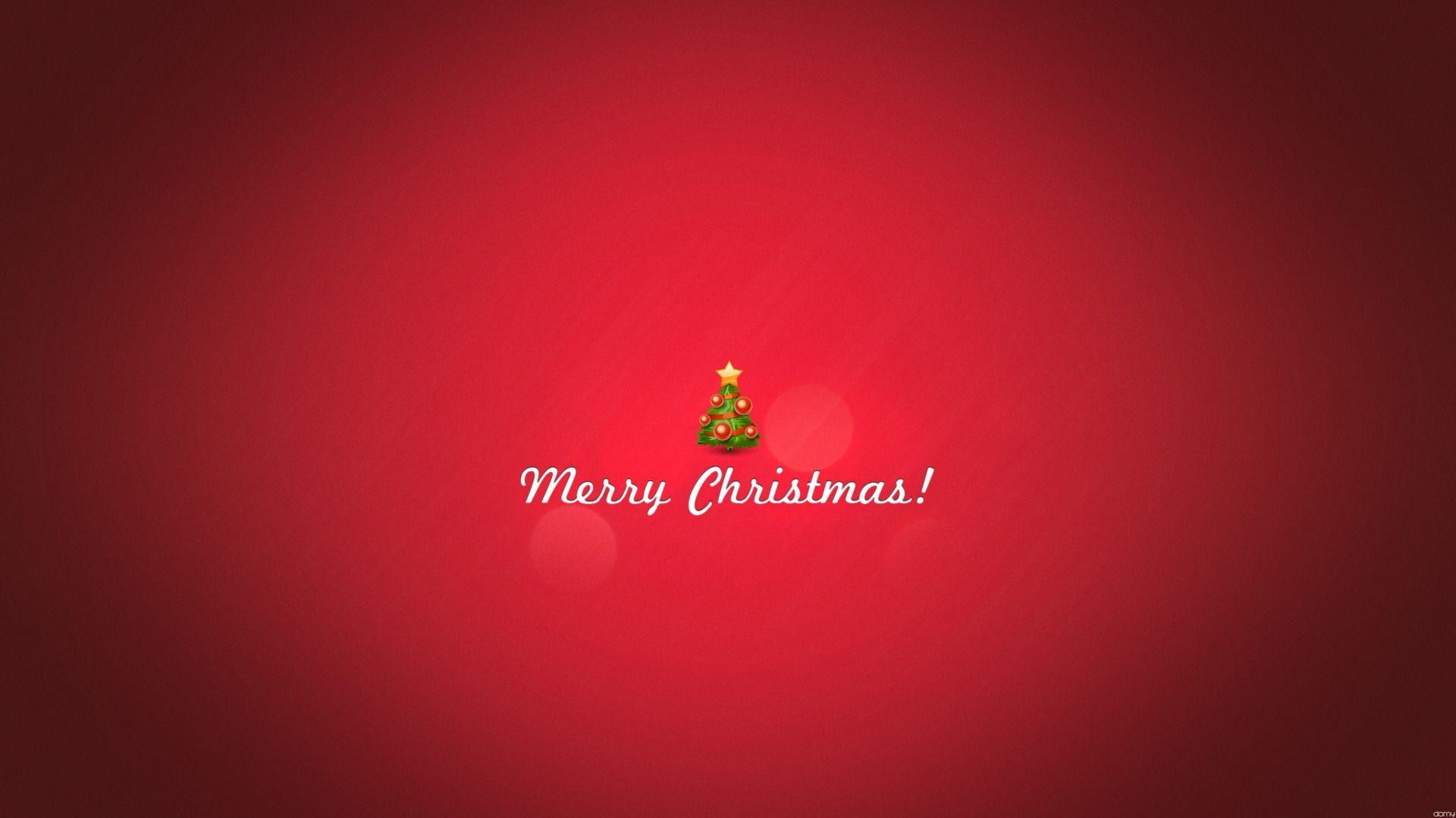 1920x1080 Minimalist Christmas Wallpaper for Desktop and iPhone, Desktop