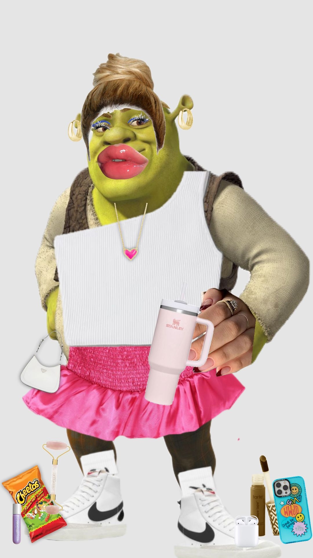 1080x1920 preppy shrek ✨, Phone