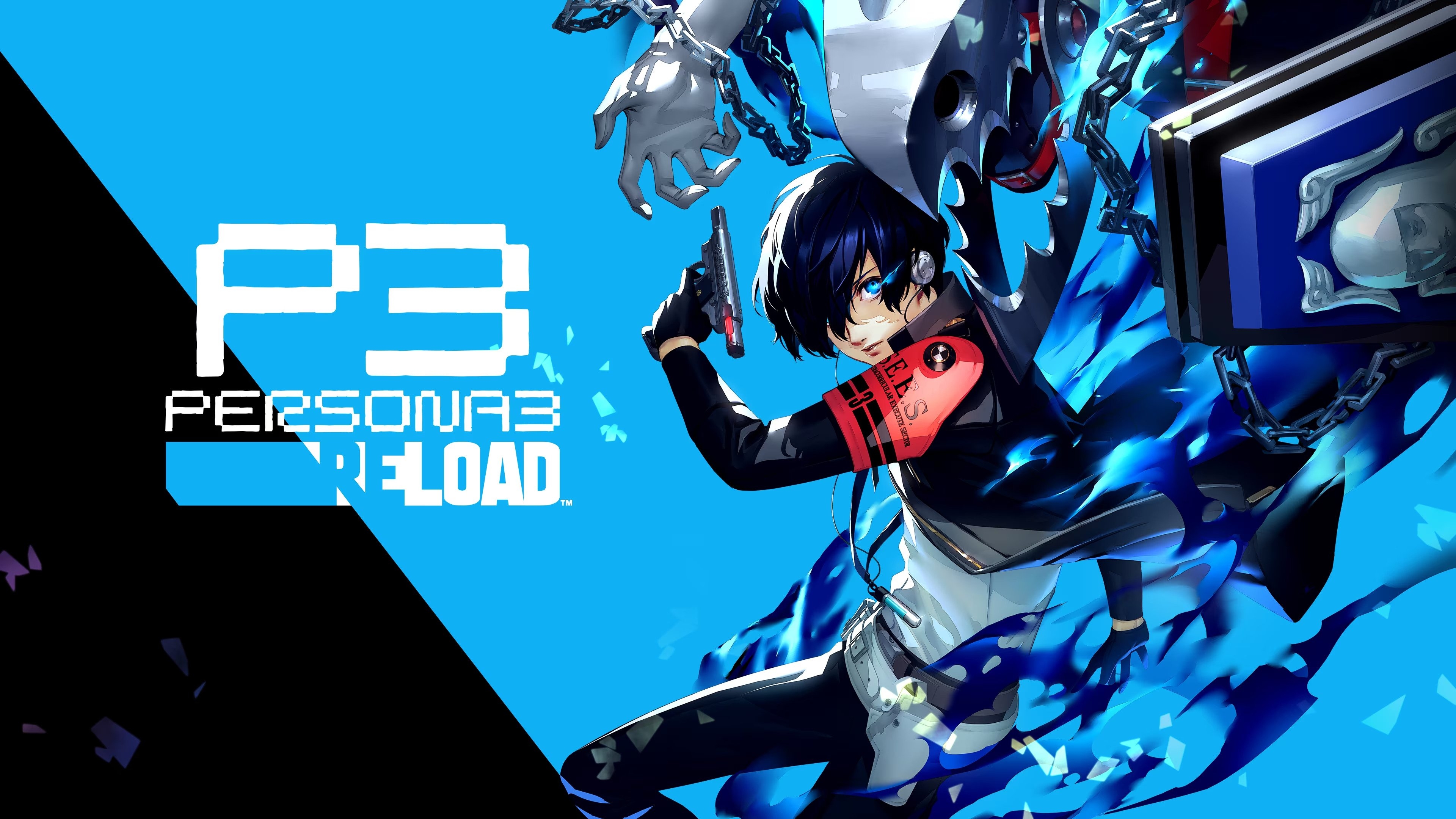 3840x2160 4K version of the official P3RE art for wallpaper and such, Desktop