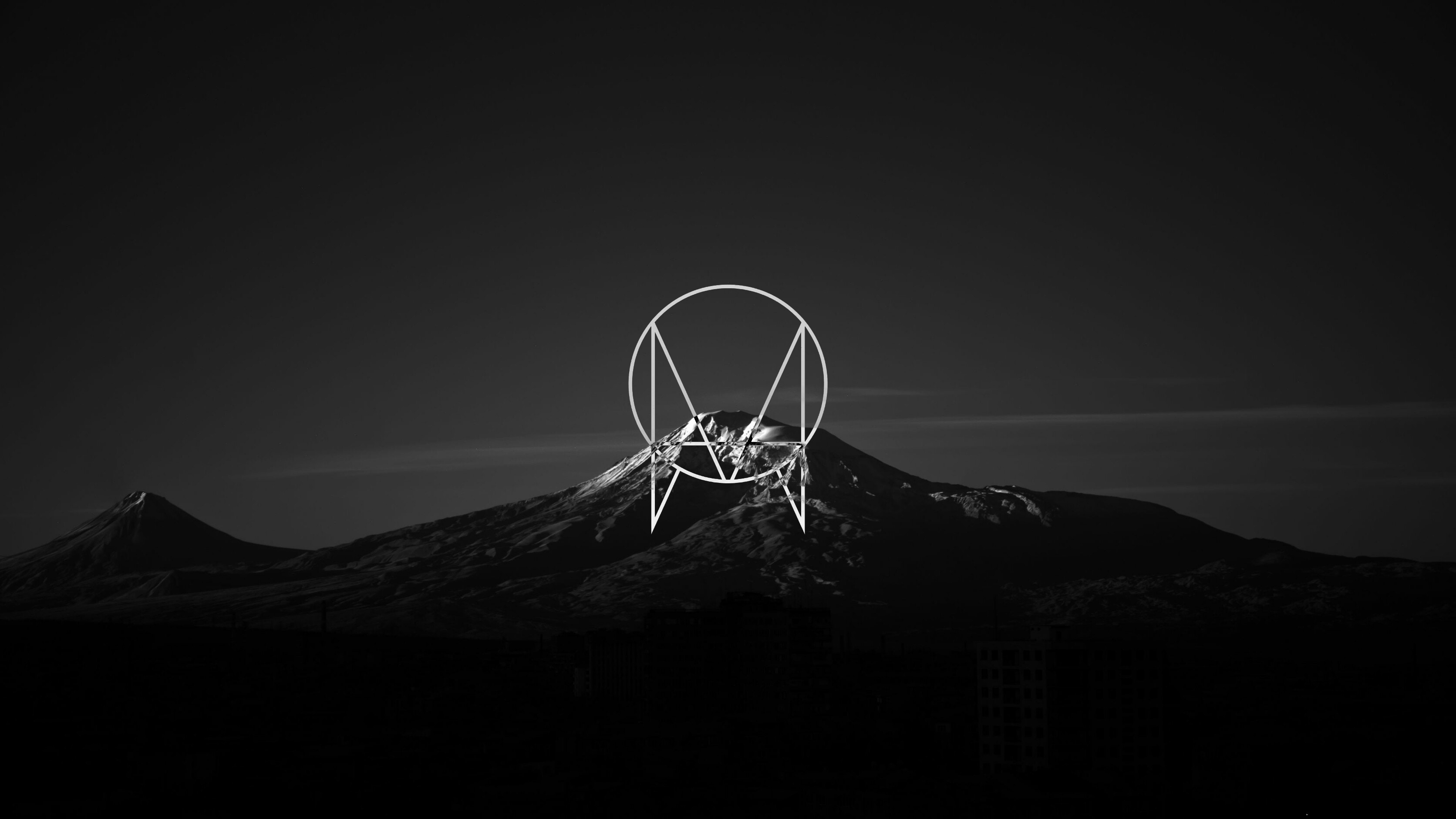 3350x1890 OWSLA & Skrillex Black Mountain Desktop Wallpaper 3344 x 1881, Desktop