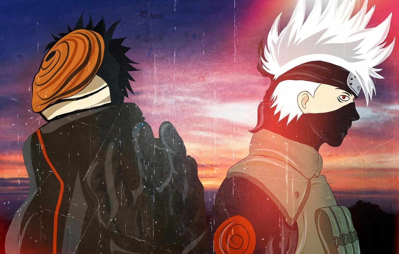 1340x850 Wallpaper naruto, obito Uchiha, Hatake Kakashi image, Desktop