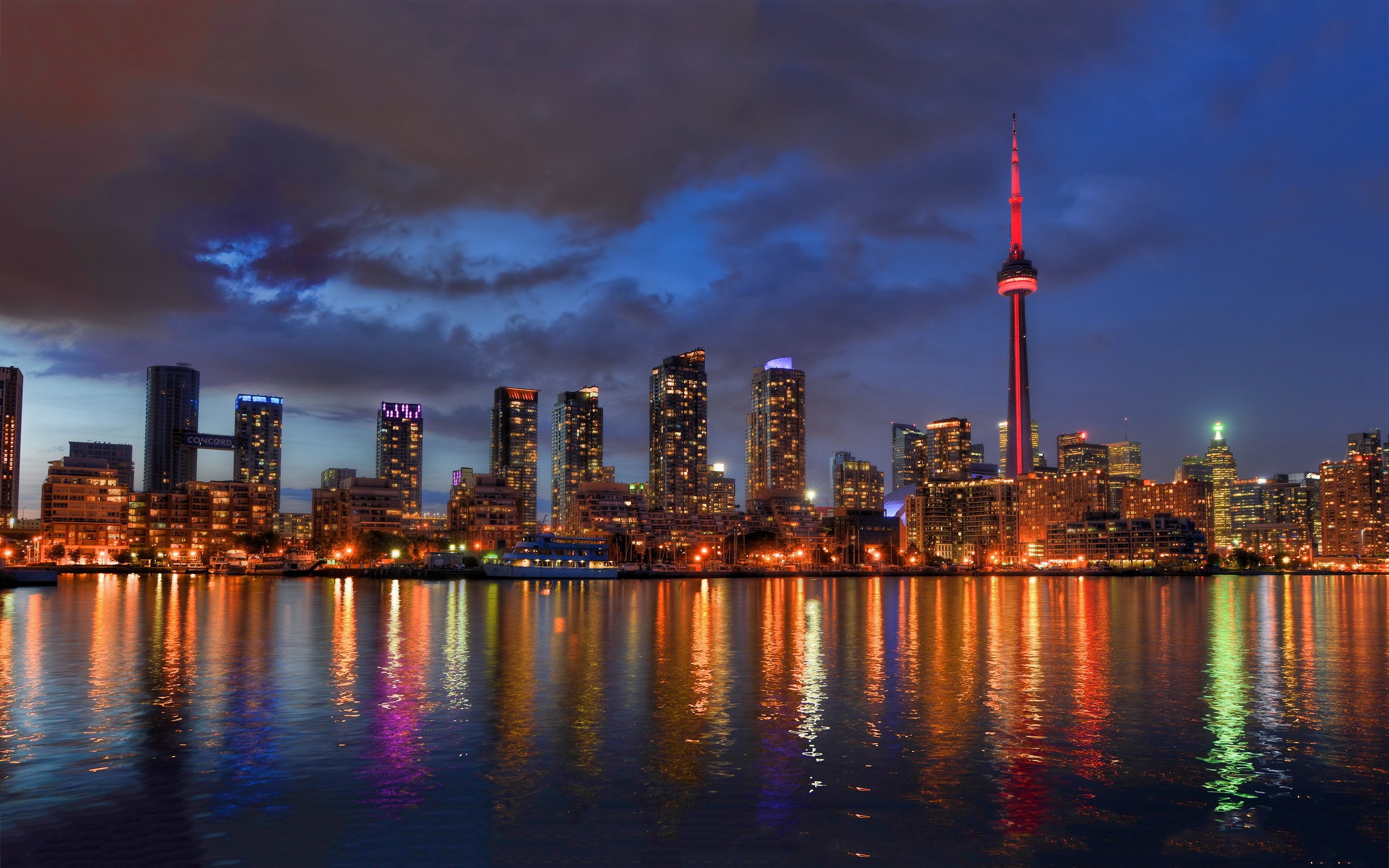 2880x1800 Toronto Skyline Wallpaper, Desktop