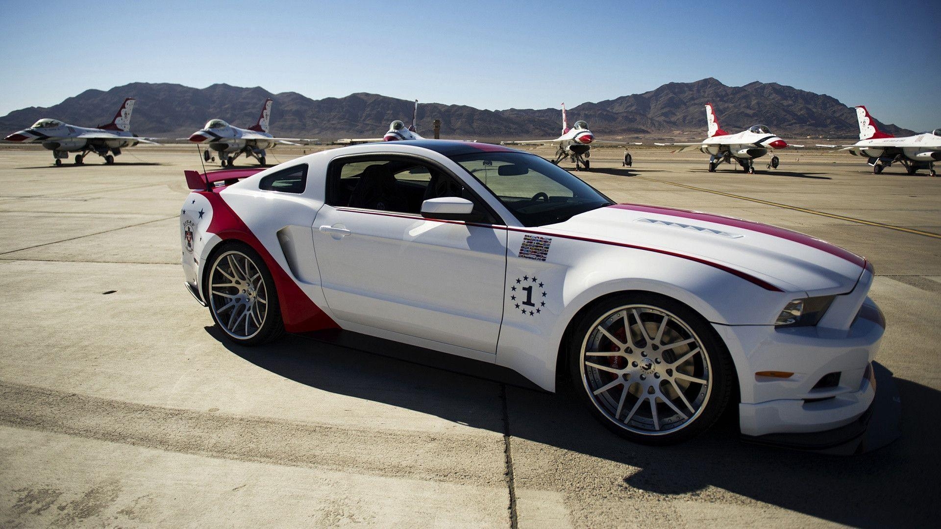 1920x1080 Ford Mustang GT US Air Force Thunderbirds Edition 2 Wallpaper, Desktop