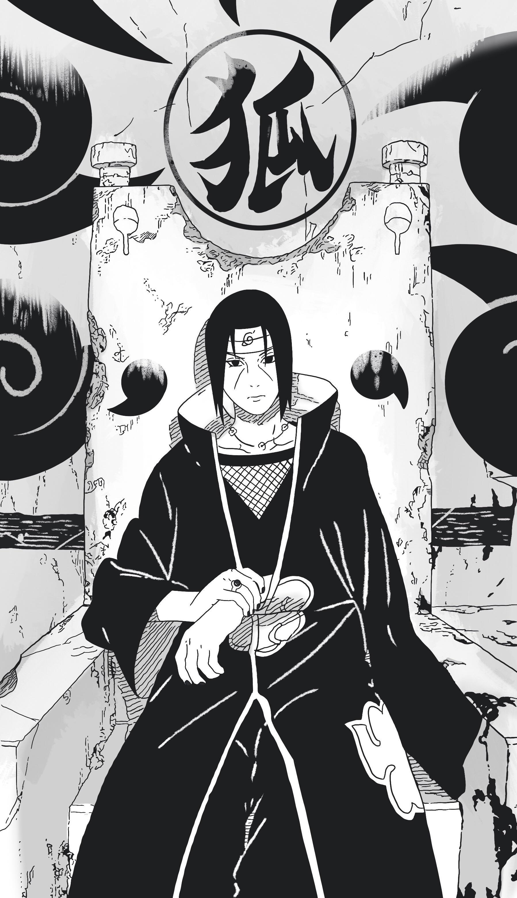 1800x3130 Wallpaper Itachi Uchiha, Phone