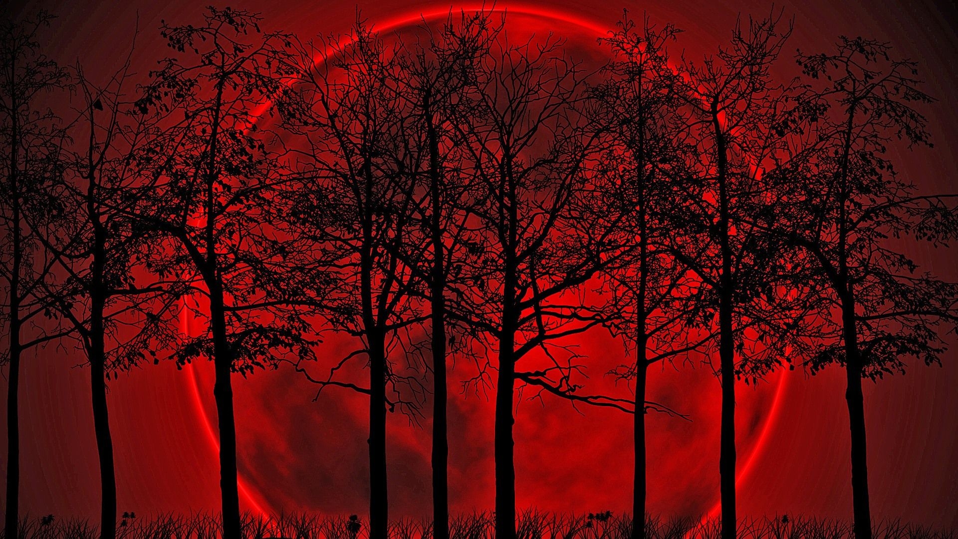 1920x1080 Blood Moon Wallpaper iPhone, Desktop