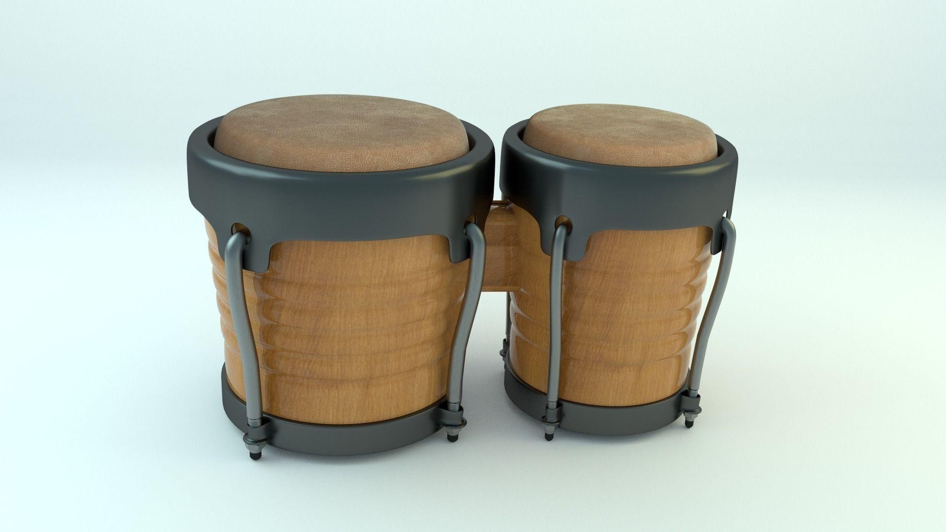 1920x1080 Bongo Drums 3D, Desktop