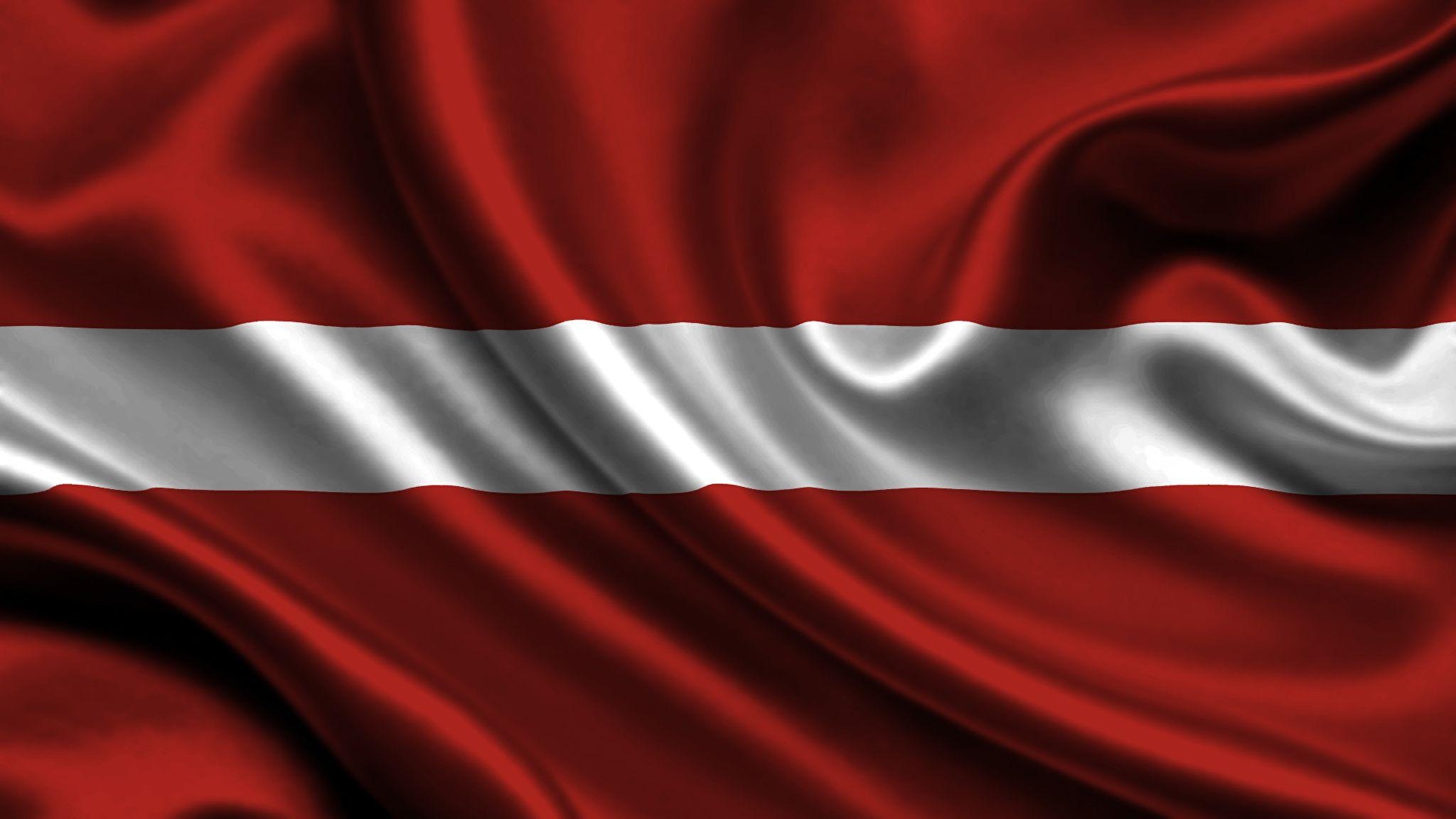 2050x1160 Latvia Flag Stripes, Desktop