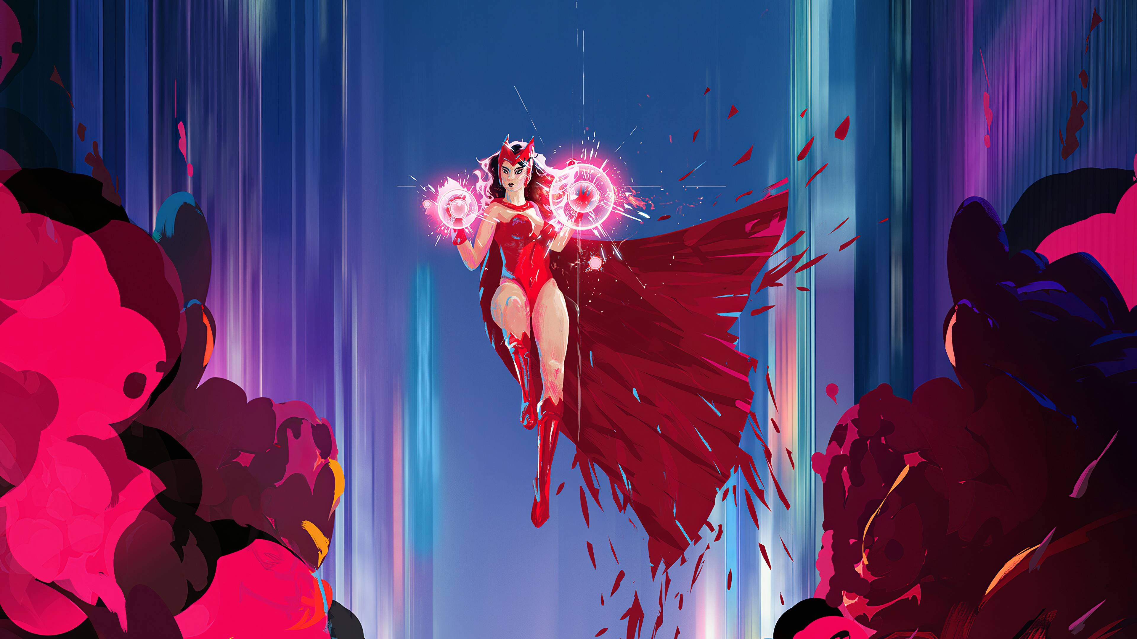 3840x2160 Scarlet Witch Art Wallpaper Free Scarlet Witch Art Background, Desktop