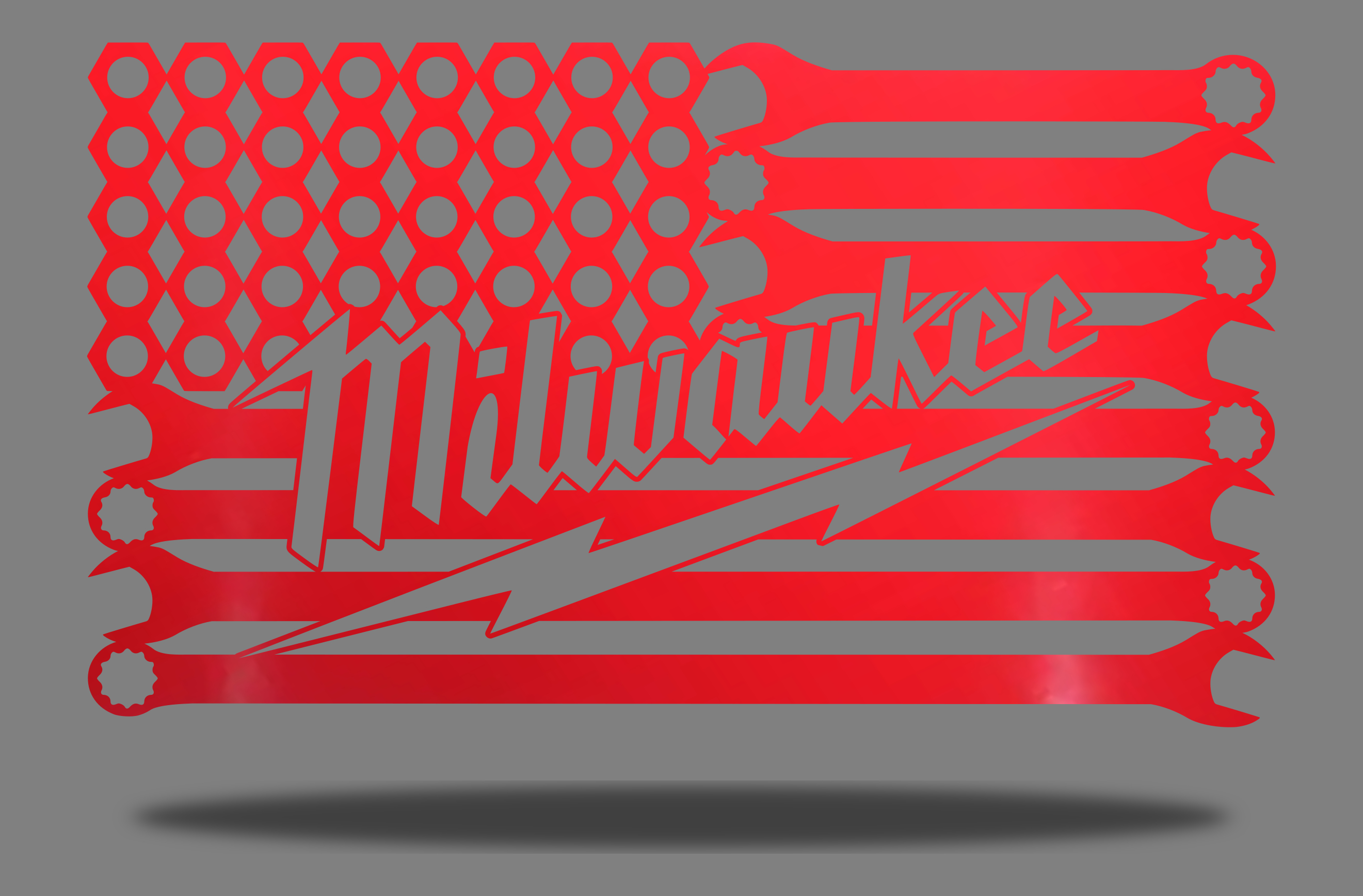 2650x1740 Milwaukee Tool Flag. Wheat State Designs, Desktop