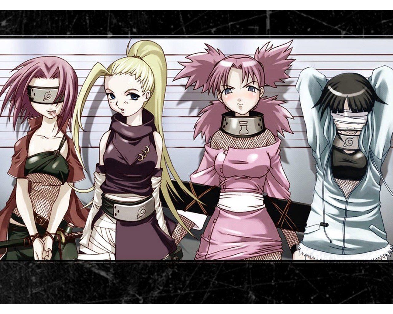 1280x1030 Yamanaka Ino, Haruno Sakura, Hyuuga Hinata, Temari Wallpaper HD / Desktop and Mobile Background, Desktop