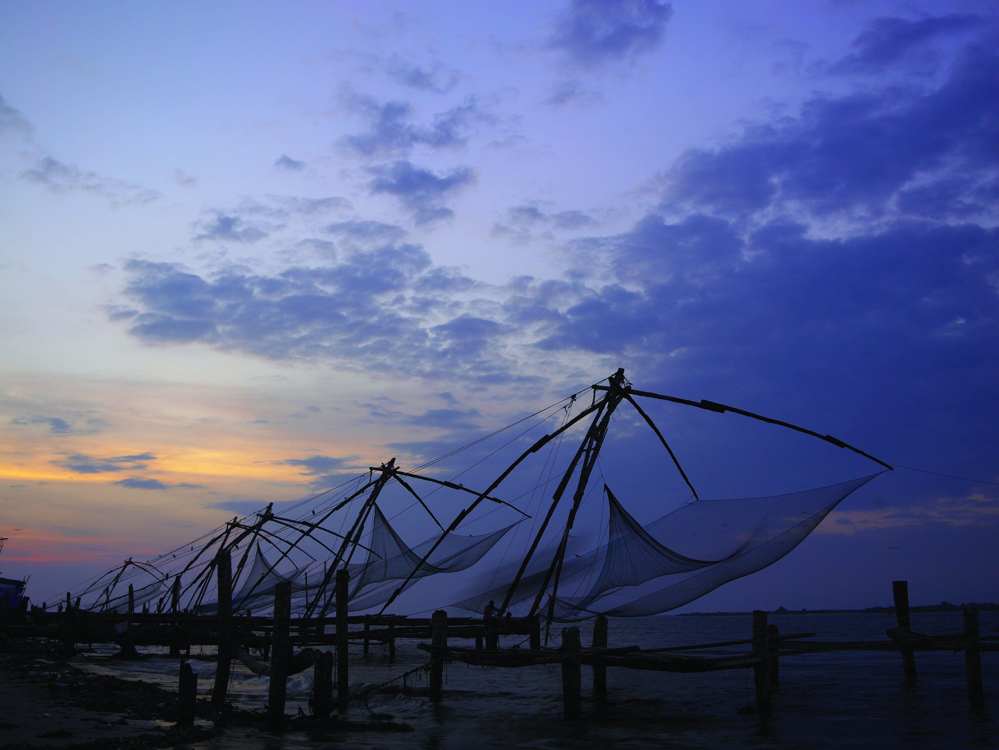 3310x2490 kochi, Kerala, Blues, Back, Water, Lagoons, Sunset, Beach, Ship, Channels, Chinese, Nets, Skyscraper, Water, City, 5 Wallpaper HD / Desktop and Mobile Background, Desktop