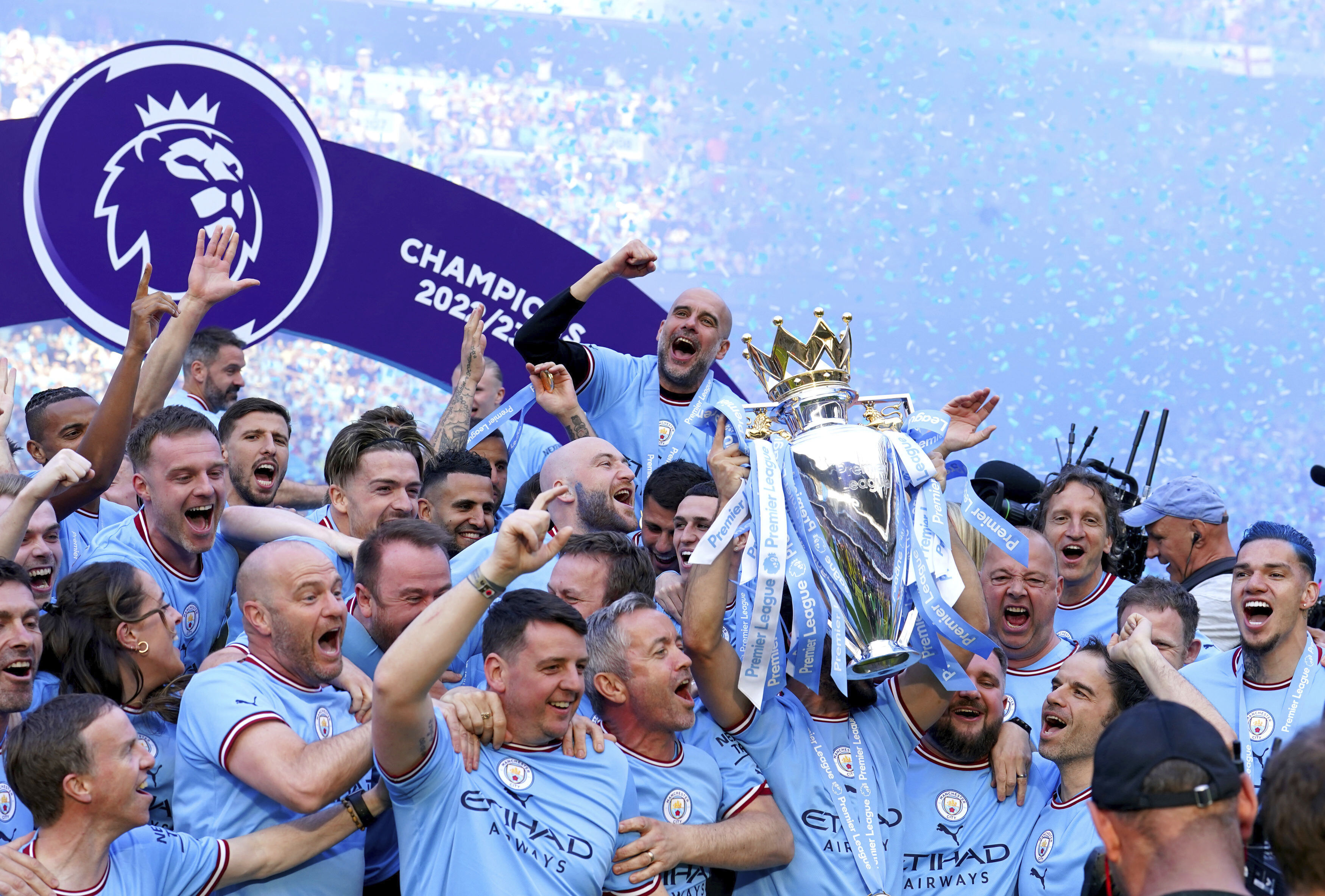 3500x2370 Man City celebrates Premier League title at home with fans, now targets treble. WOWK 13 News, Desktop