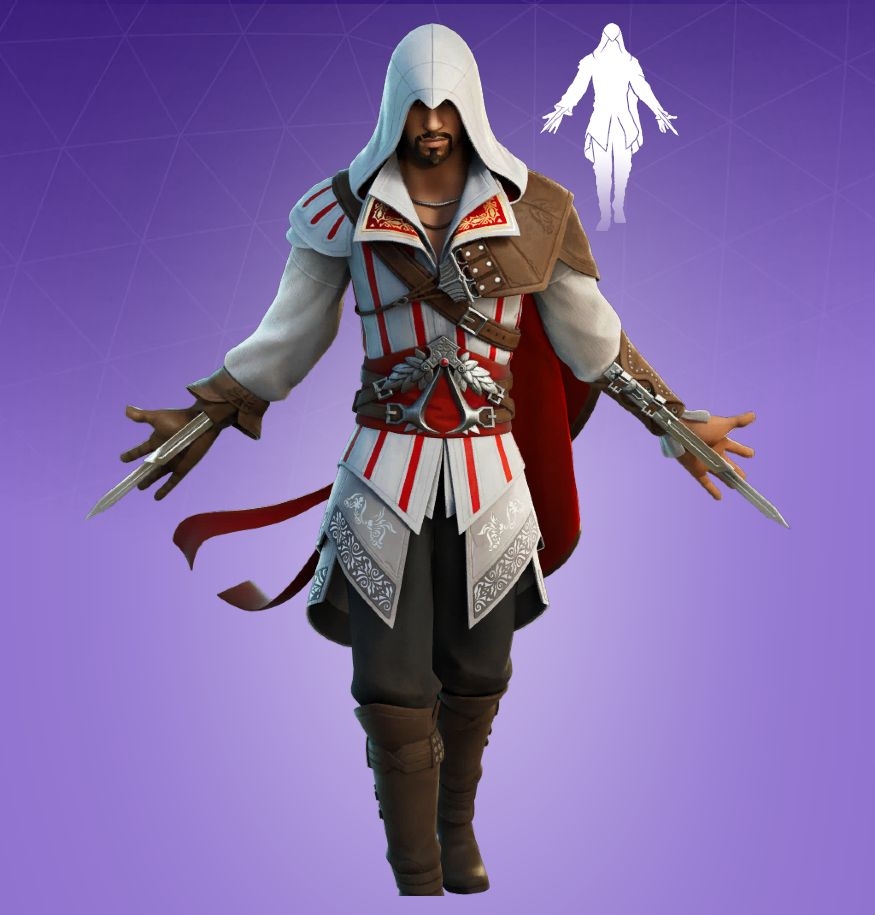 880x920 Ezio Auditore Fortnite wallpaper, Phone