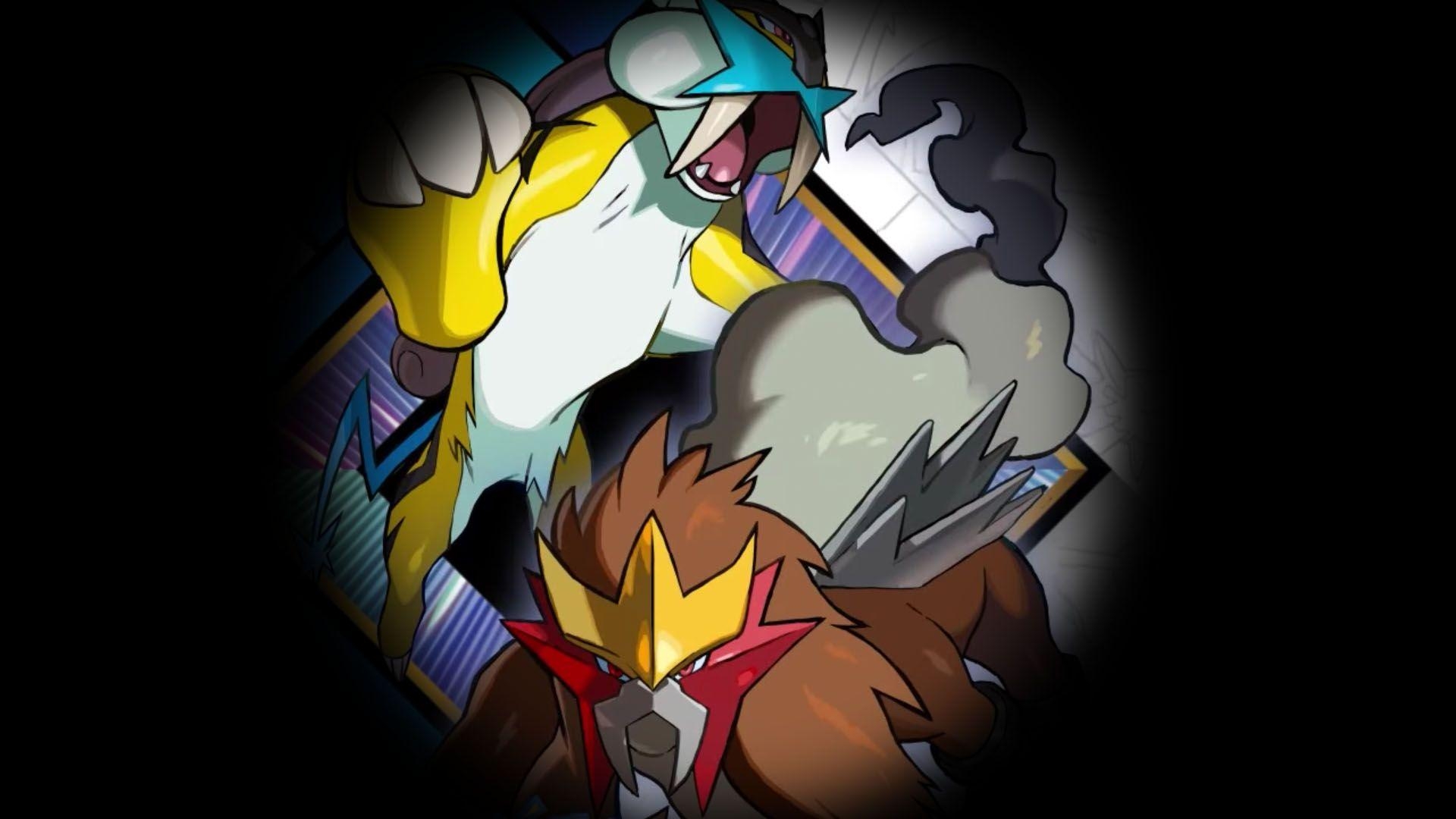 1920x1080 Raikou and Entei to be distributed at Target later this month, Desktop