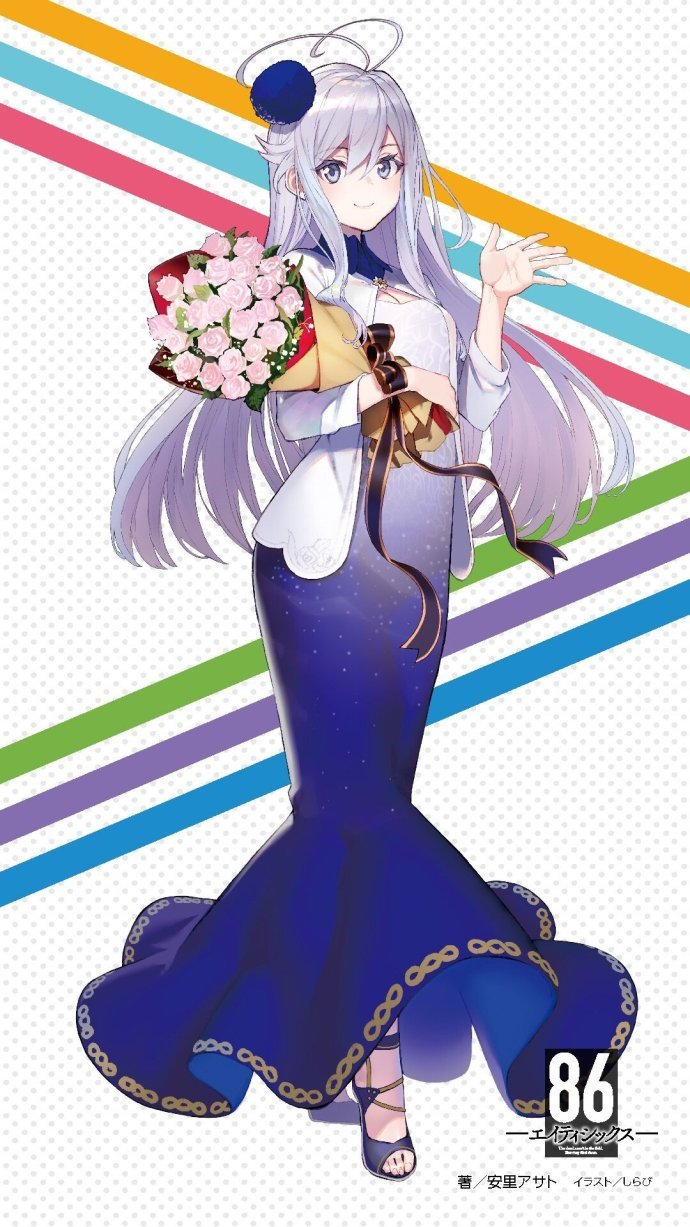 690x1230 Stunning Lena Illustration from Dengeki Bunko, Phone