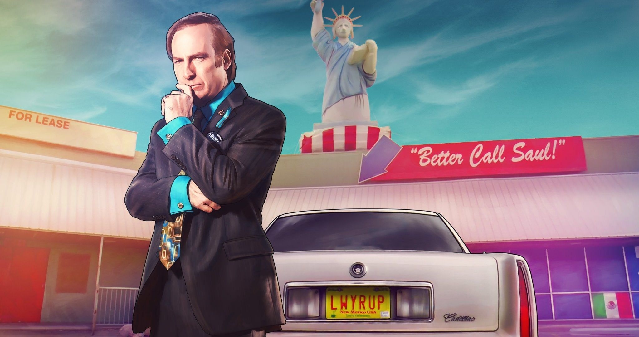 2050x1080 What do you guys think of this GTA inspired wallpaper of Saul, Desktop