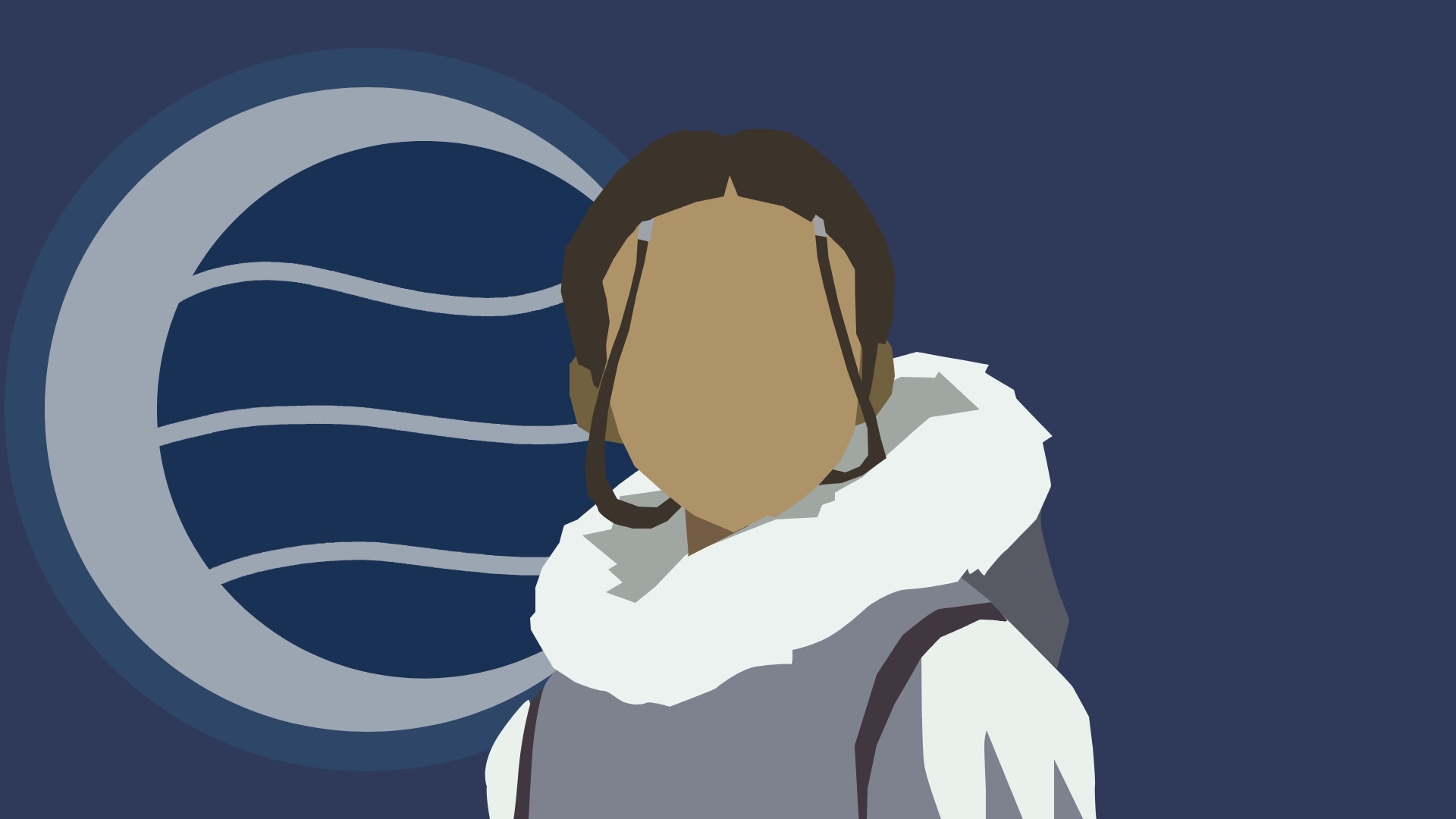 1920x1080 Katara Wallpaper I made. Aang coming tomorrow hopefully, Desktop