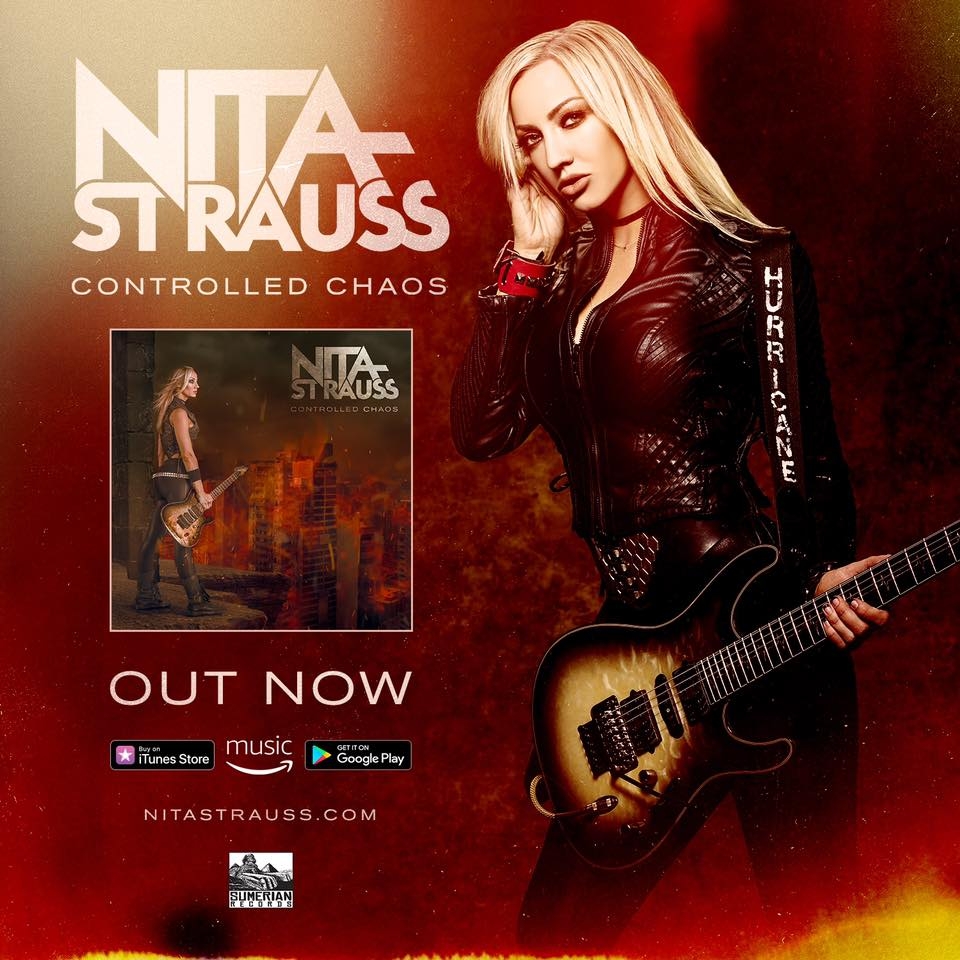 960x960 NITA STRAUSS CHAOS OUT NOW!- Sumerian Records, Phone