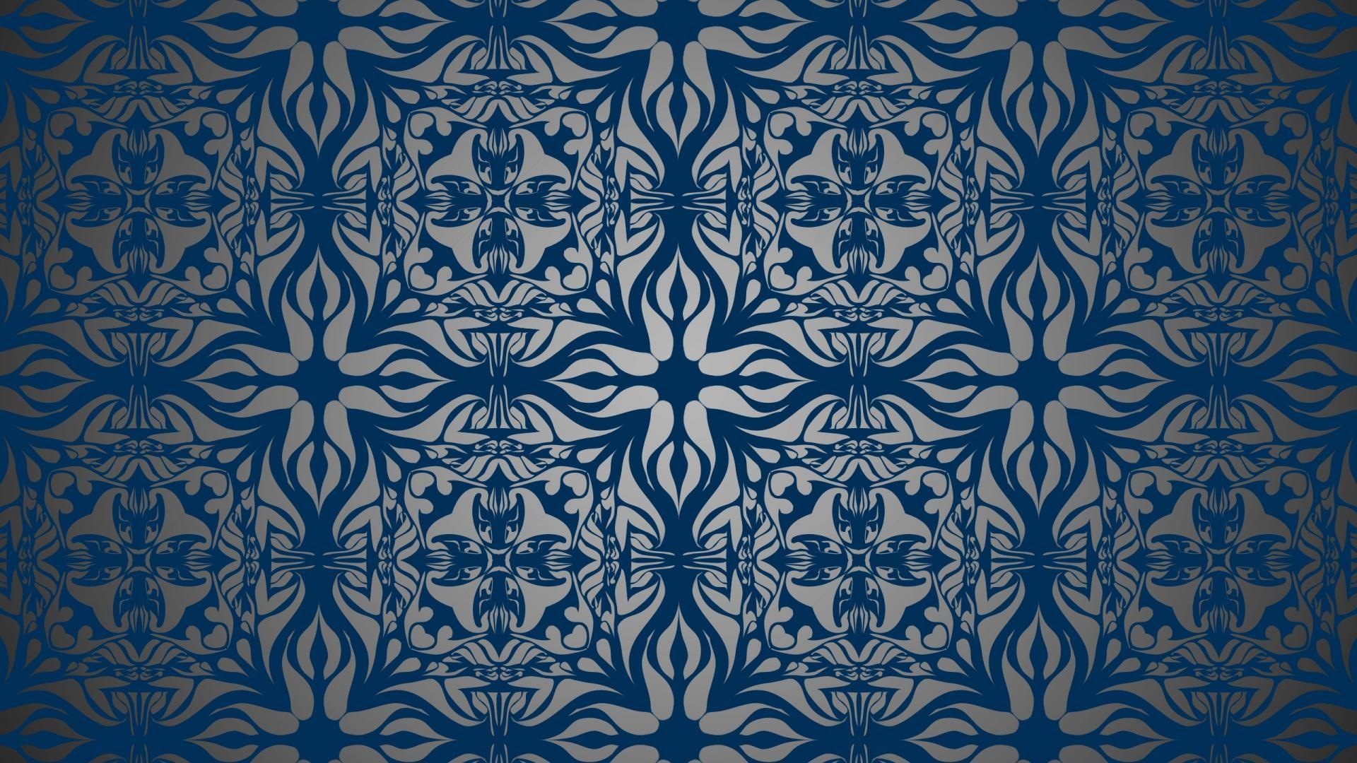 1920x1080 Light blue shapes turkey artwork antique ceramic background, Desktop