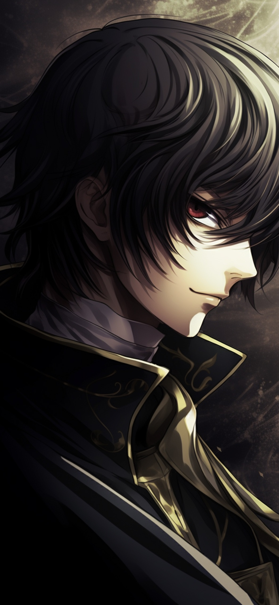 1190x2560 Code Geass Lelouch vi Britannia Art, Phone