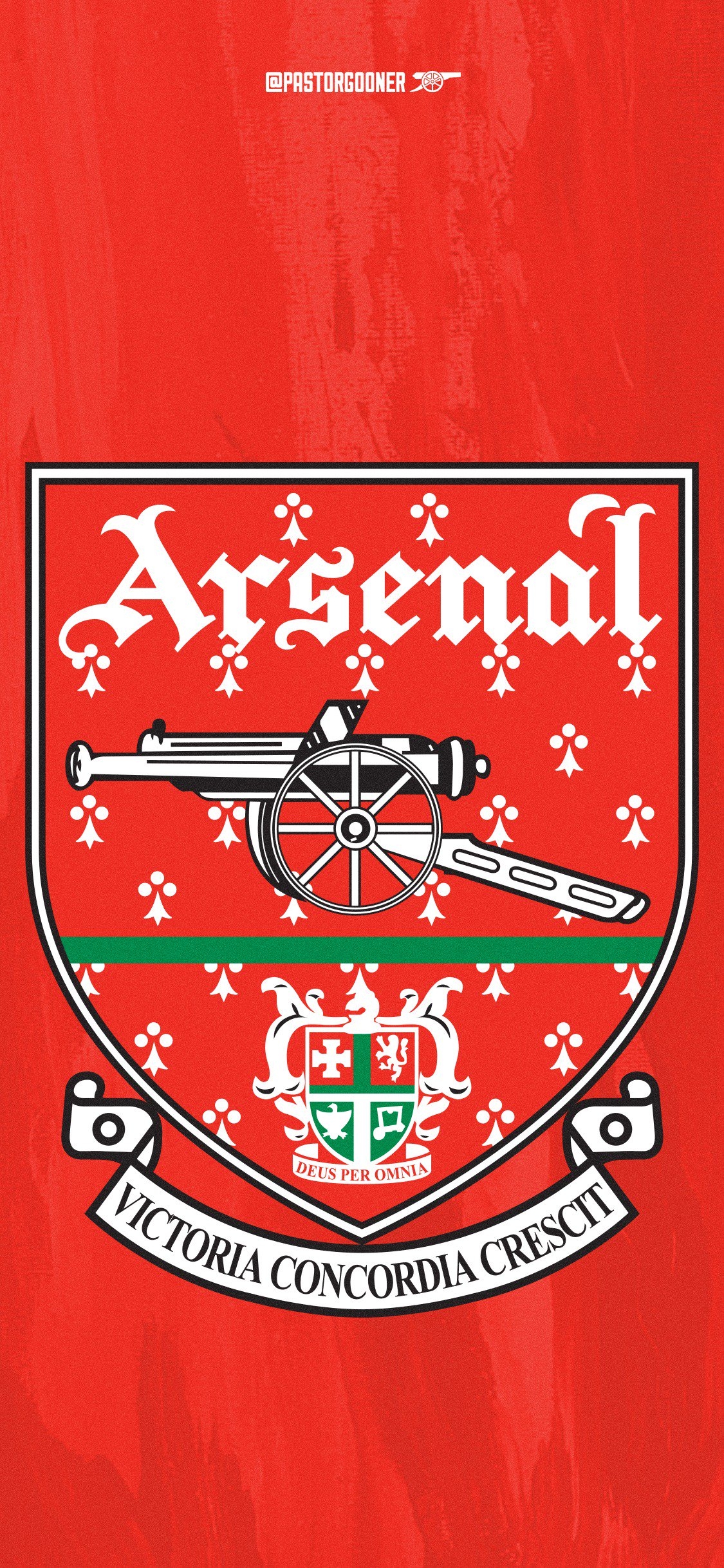 1130x2440 PastorGooner Classic Crest Wallpaper. (Designed With The 19.5x9 IPhone X Xs Dimensions In Mind) #afc #arsenal #coyg #phonewallpaper, Phone