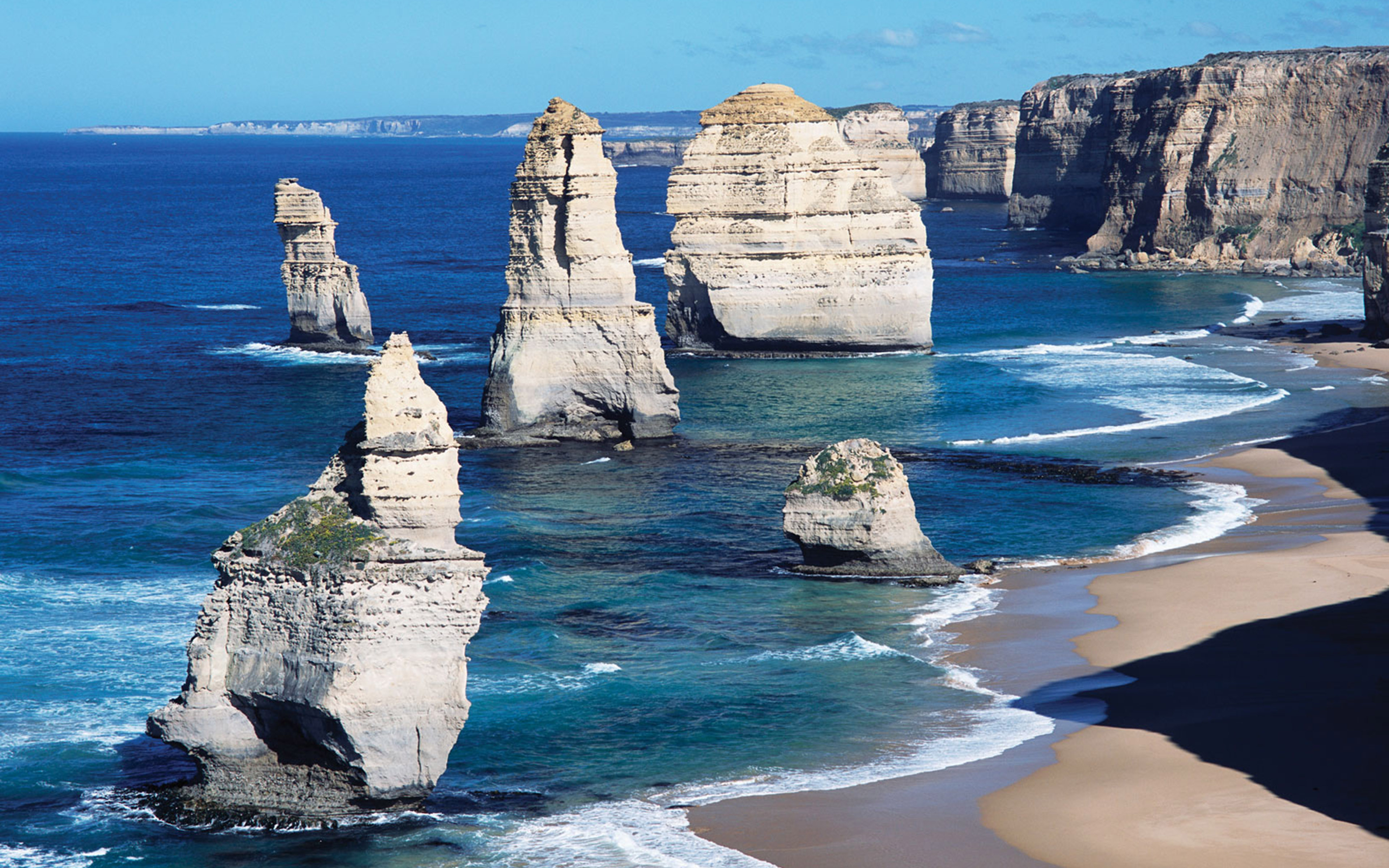 3840x2400 The Twelve Apostles Limestone Australia Wallpaper, Desktop