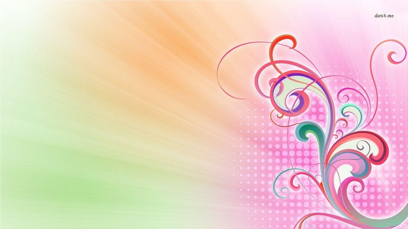 1370x770 Pink Swirls wallpaper wallpaper - #, Desktop